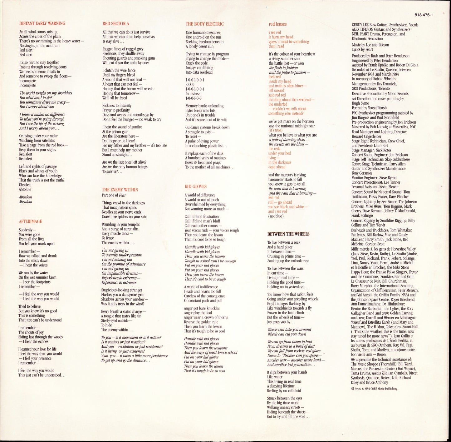 Rush - Rush Vinyl LP Kopie