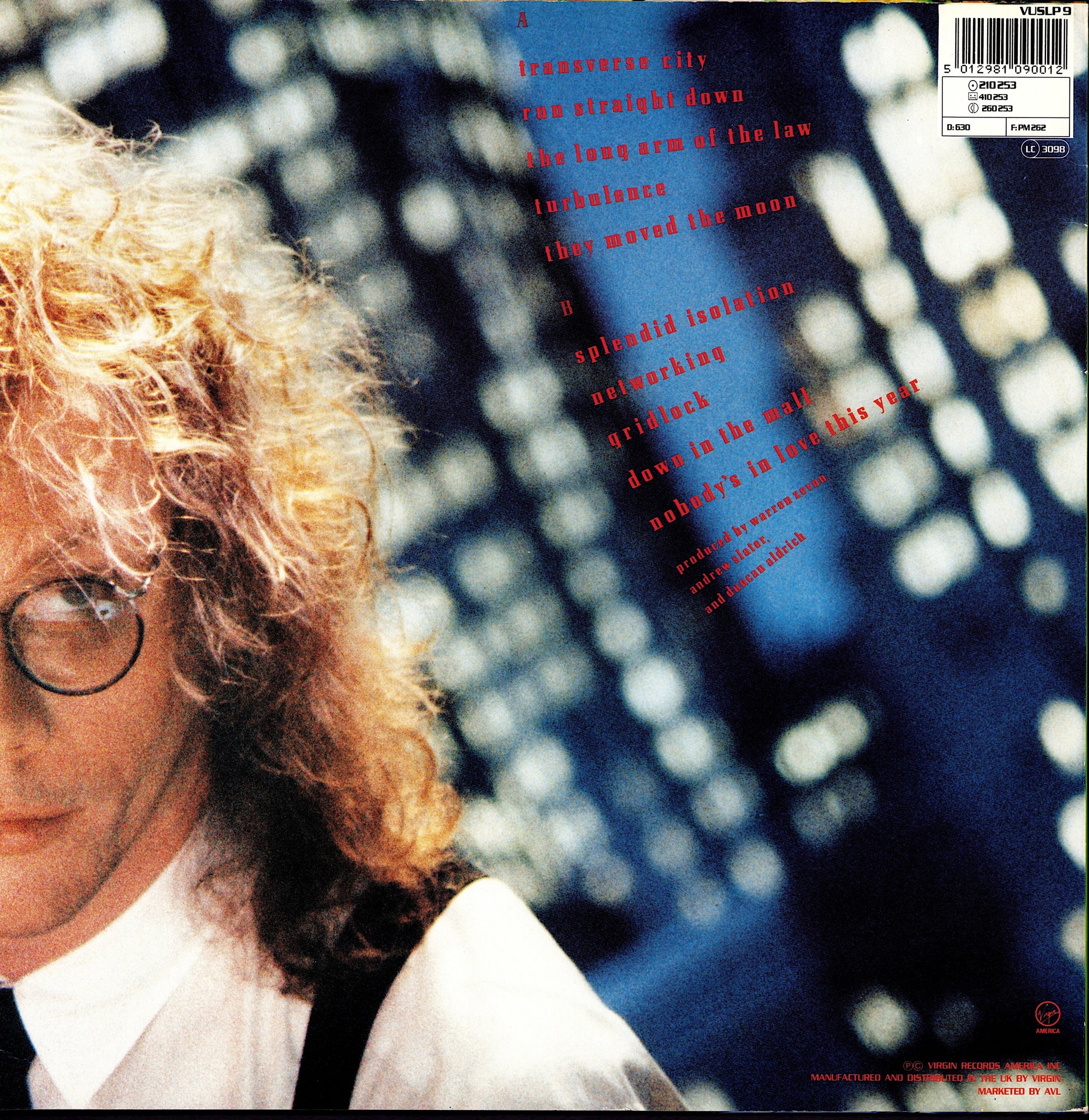 Joe Jackson ‎– Body And Soul Vinyl LP Kopie