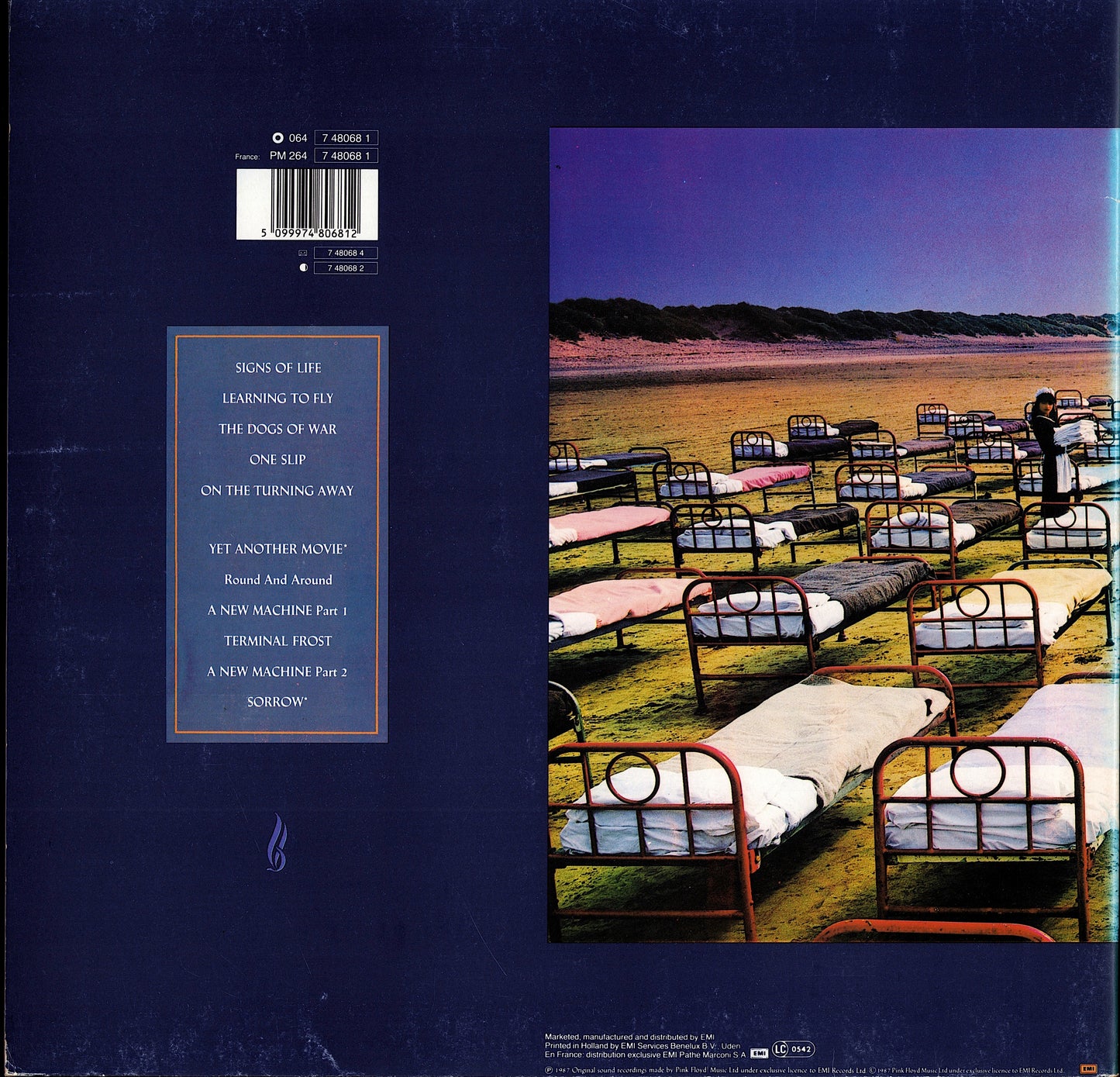 Pink Floyd - A Momentary Lapse Of Reason Vinyl LP Kopie