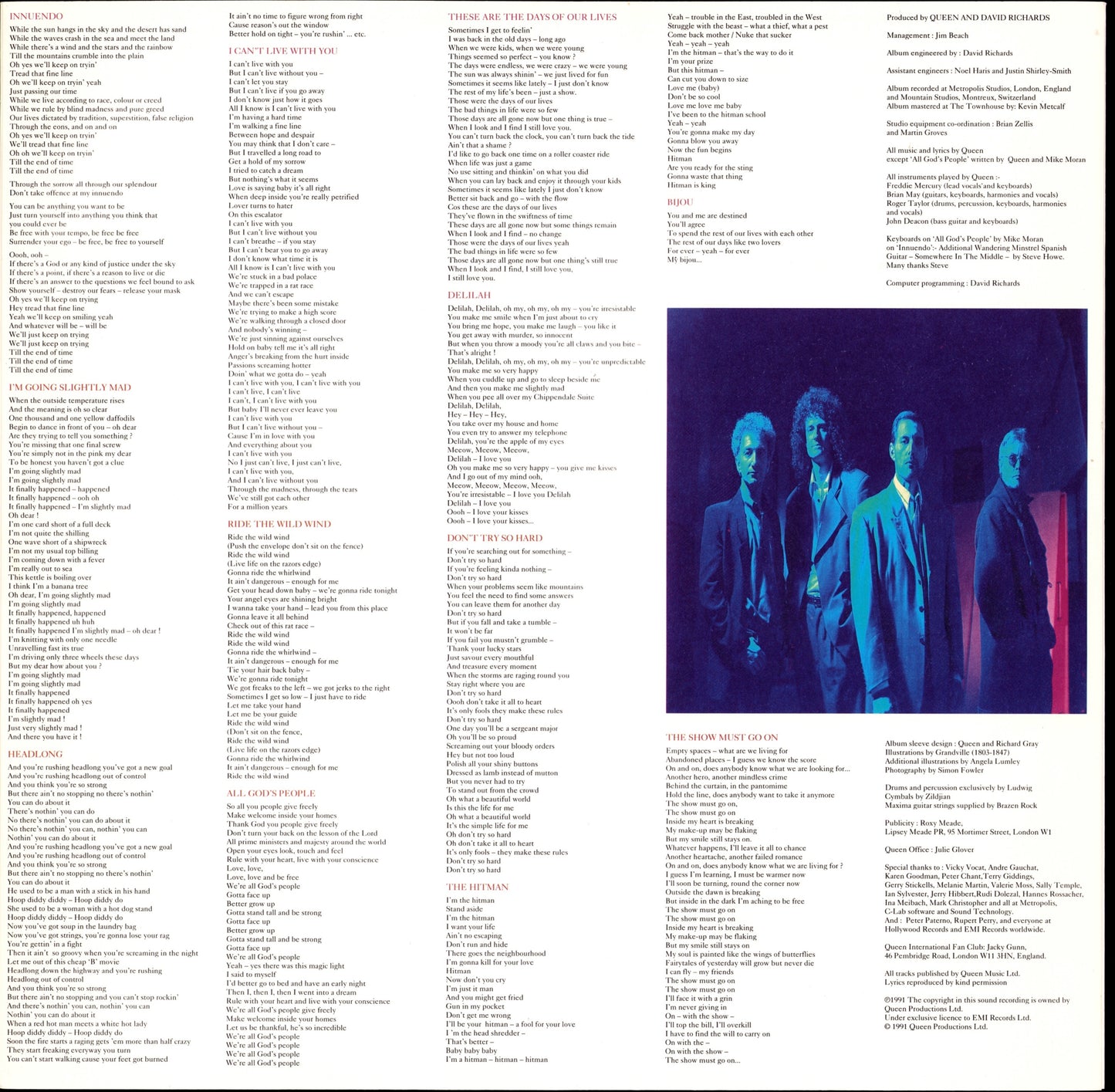 Queen - The Miracle Vinyl LP Kopie