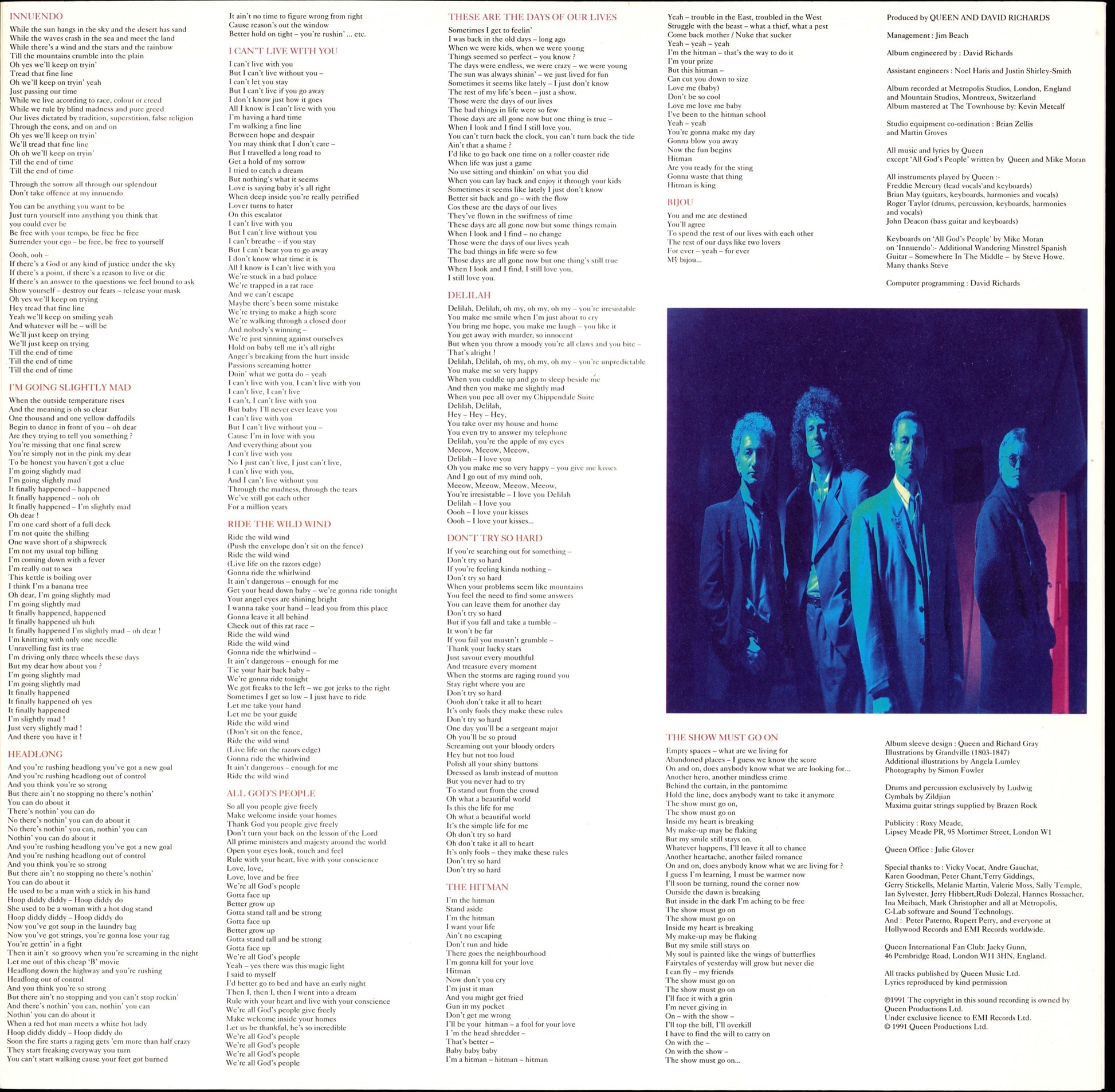 Queen - The Miracle Vinyl LP Kopie