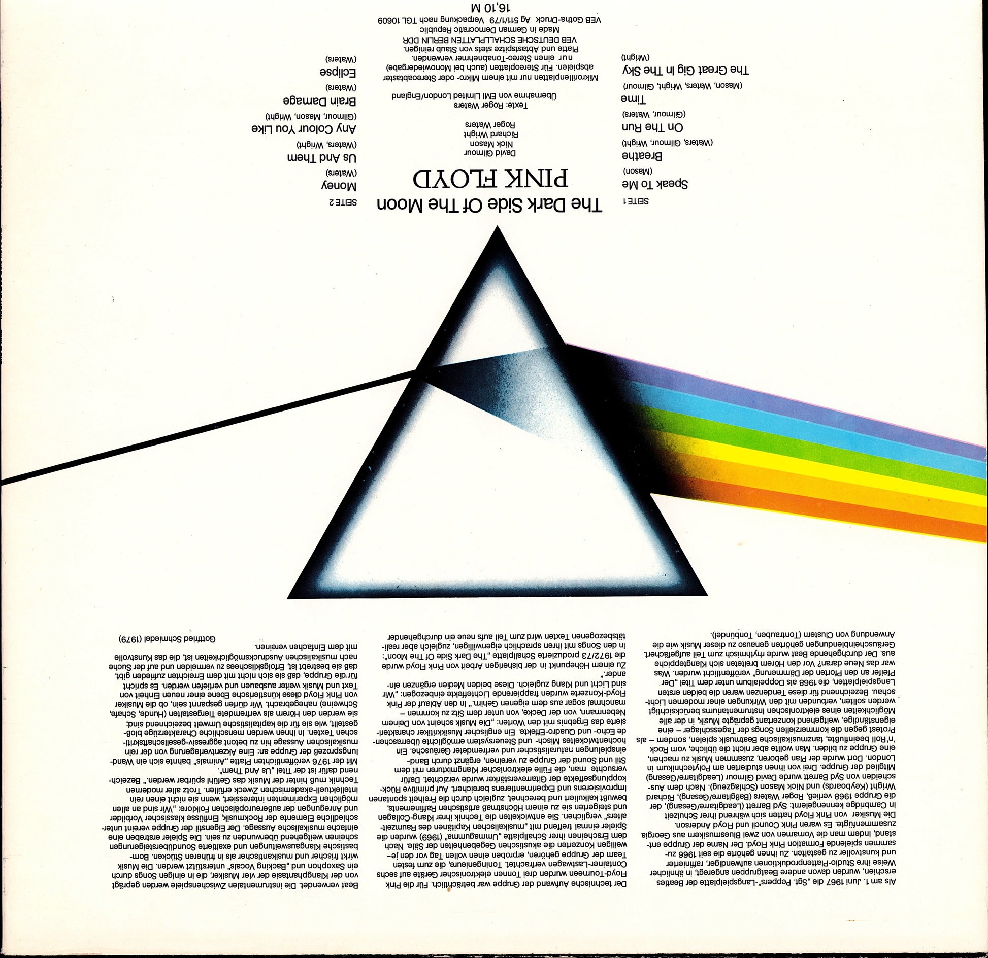 Pink Floyd – The Dark Side Of The Moon Vinyl LP