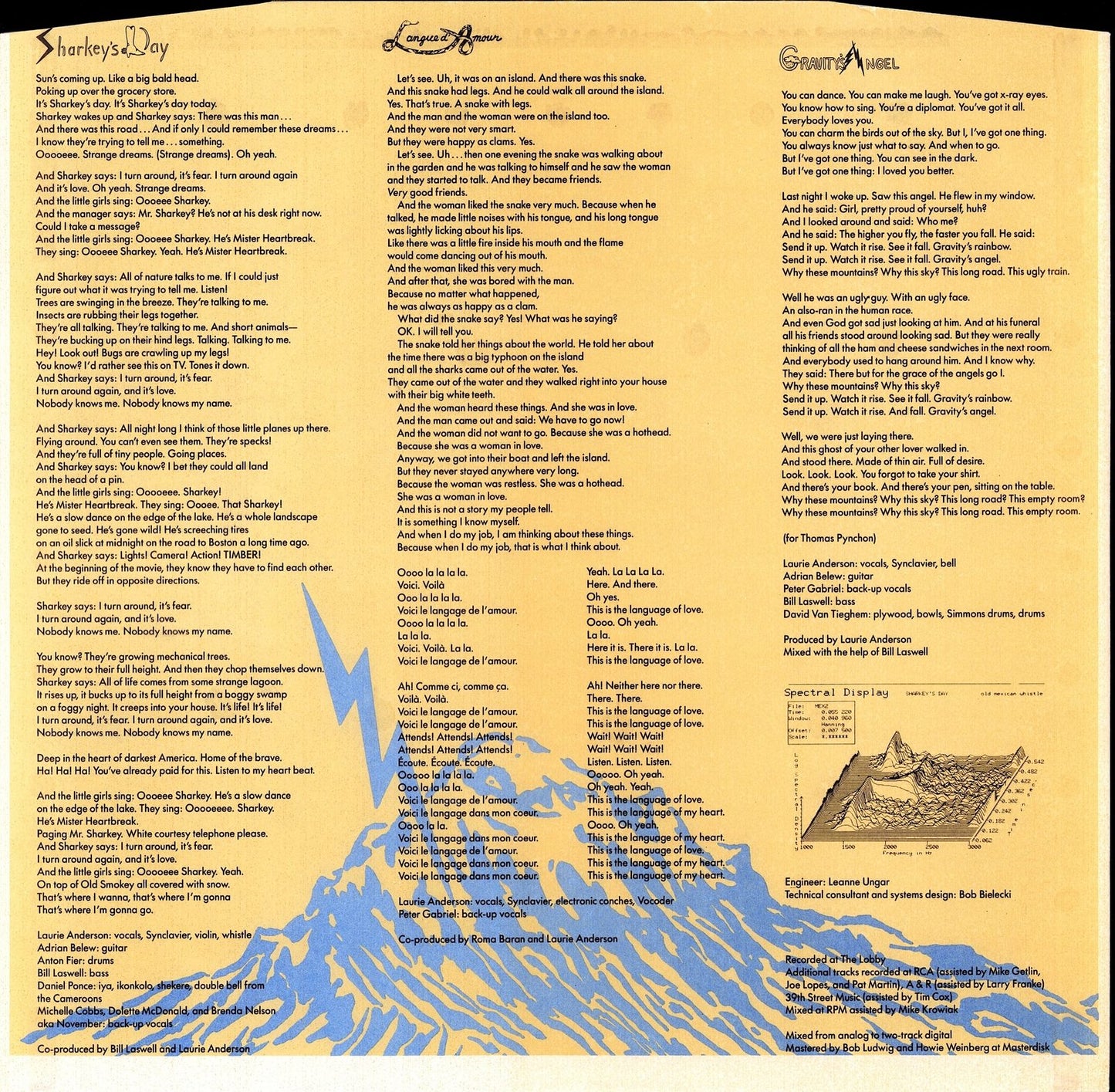 Laurie Anderson – Big Science Vinyl LP Kopie Kopie