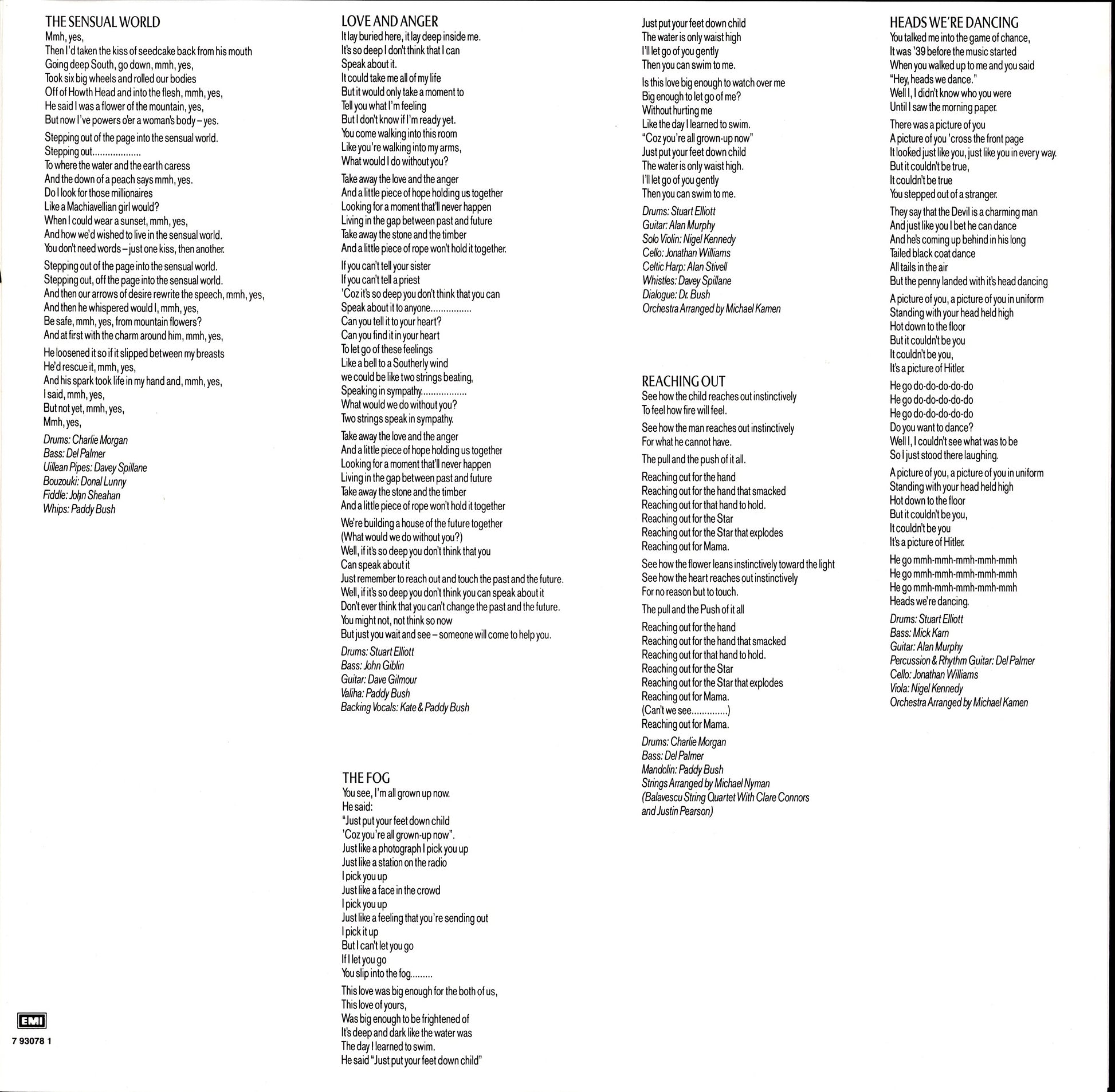 Kate Bush - Hounds Of Love Vinyl LP Kopie