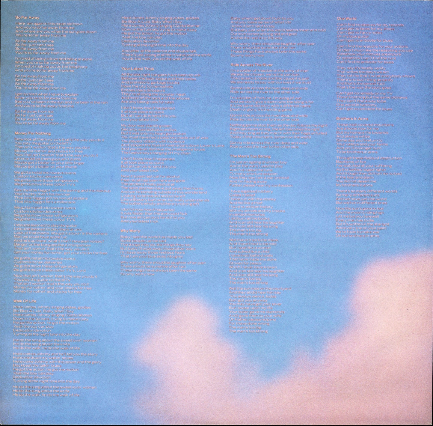 Dire Straits ‎- Brothers In Arms Kopie