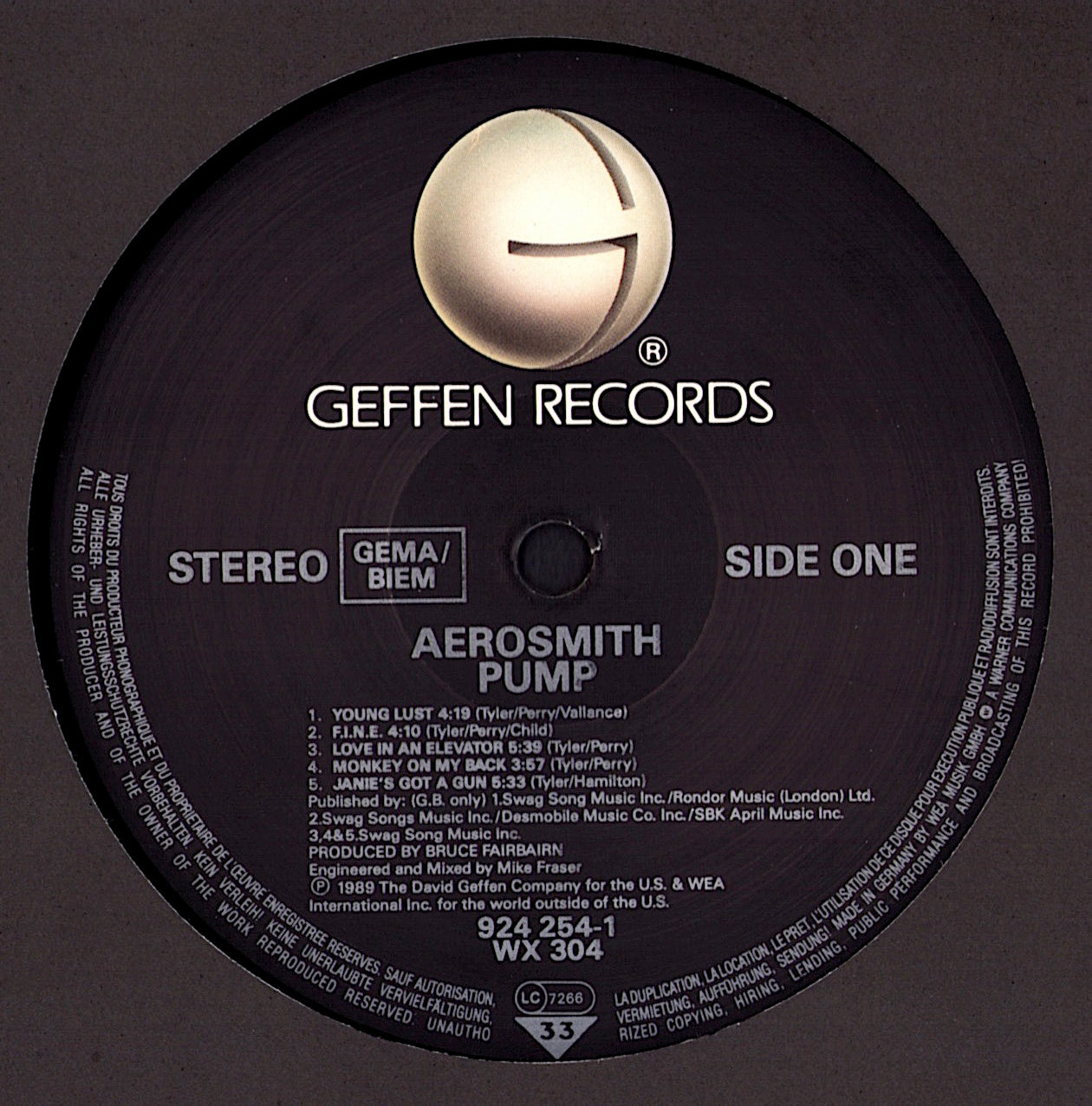 Aerosmith - Pump Vinyl LP