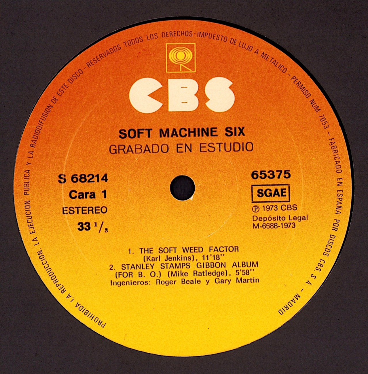 Soft Machine ‎- Faces And Places Vol. 7 Vinyl LP Kopie Kopie Kopie Kopie Kopie