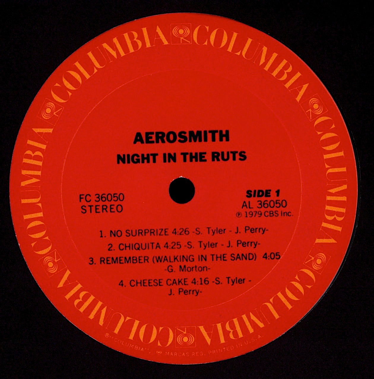 Aerosmith - Night In The Ruts Vinyl LP
