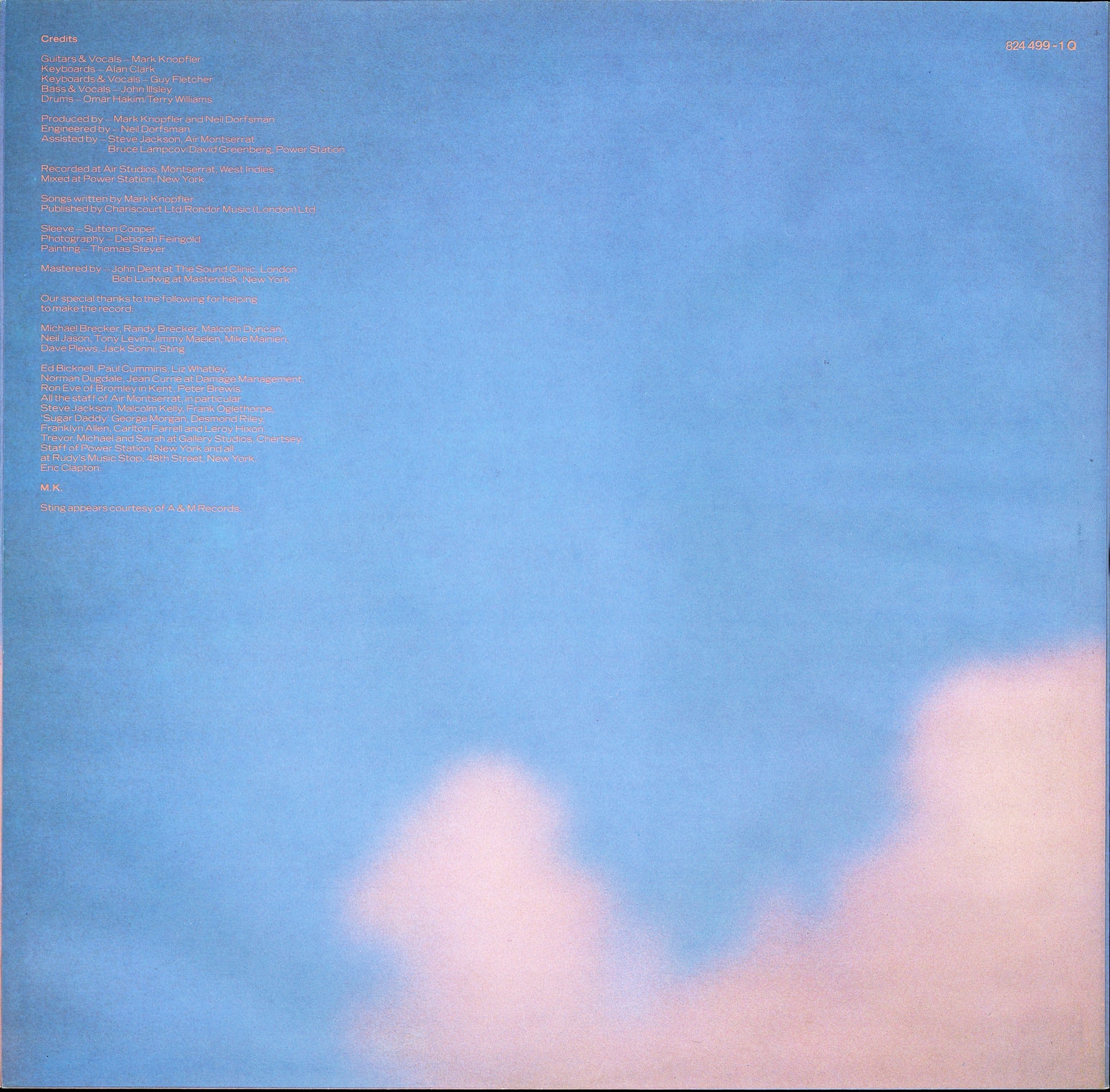 Dire Straits ‎- Brothers In Arms Kopie