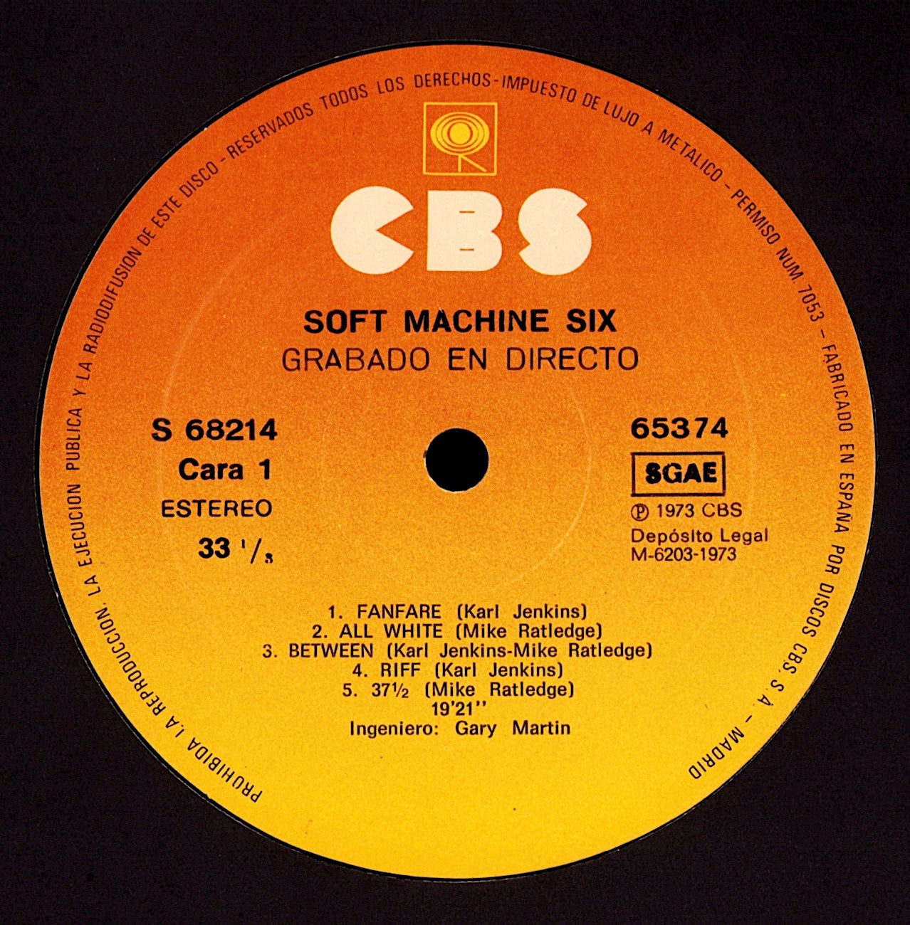Soft Machine ‎- Faces And Places Vol. 7 Vinyl LP Kopie Kopie Kopie Kopie Kopie