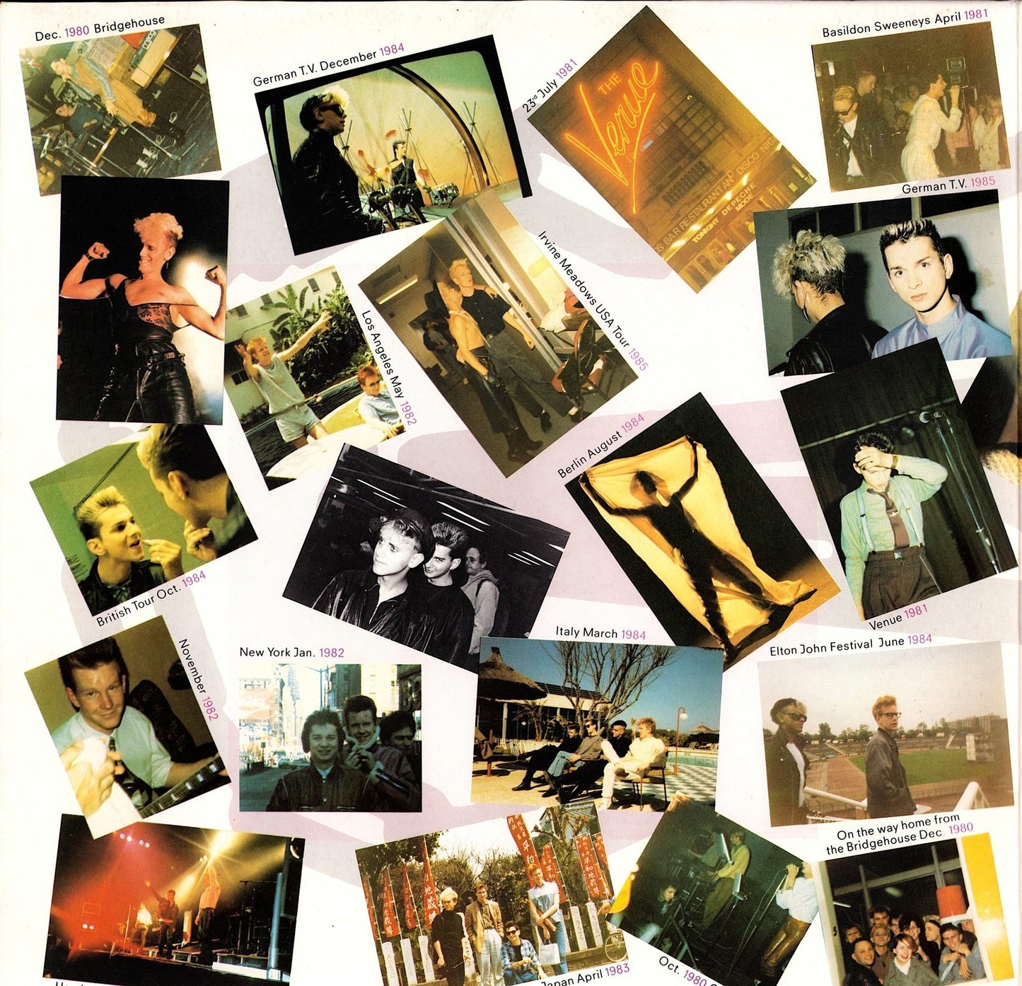 Depeche Mode ‎– The Singles 81 - 85 Grey Vinyl LP