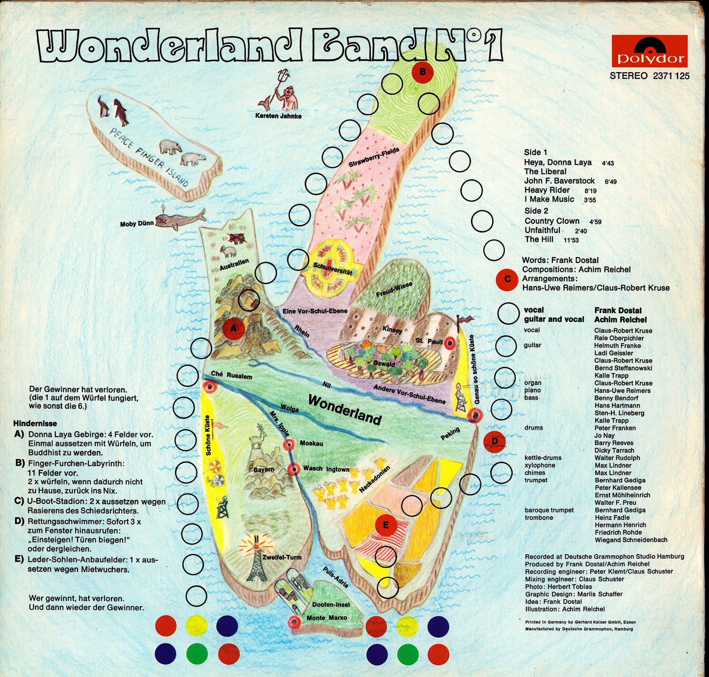 Wonderland Band - N°1 Vinyl LP