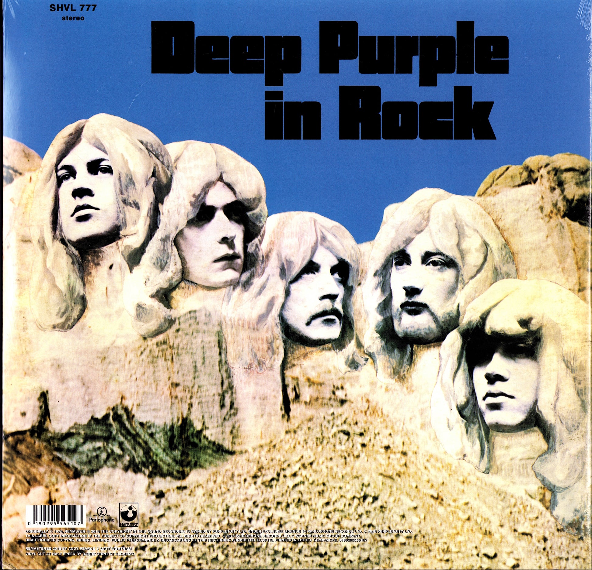 Deep Purple ‎- Deep Purple In Rock Purple Vinyl LP