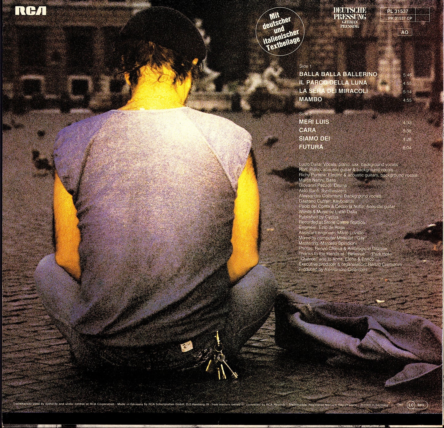 Lucio Dalla – Dalla Vinyl LP