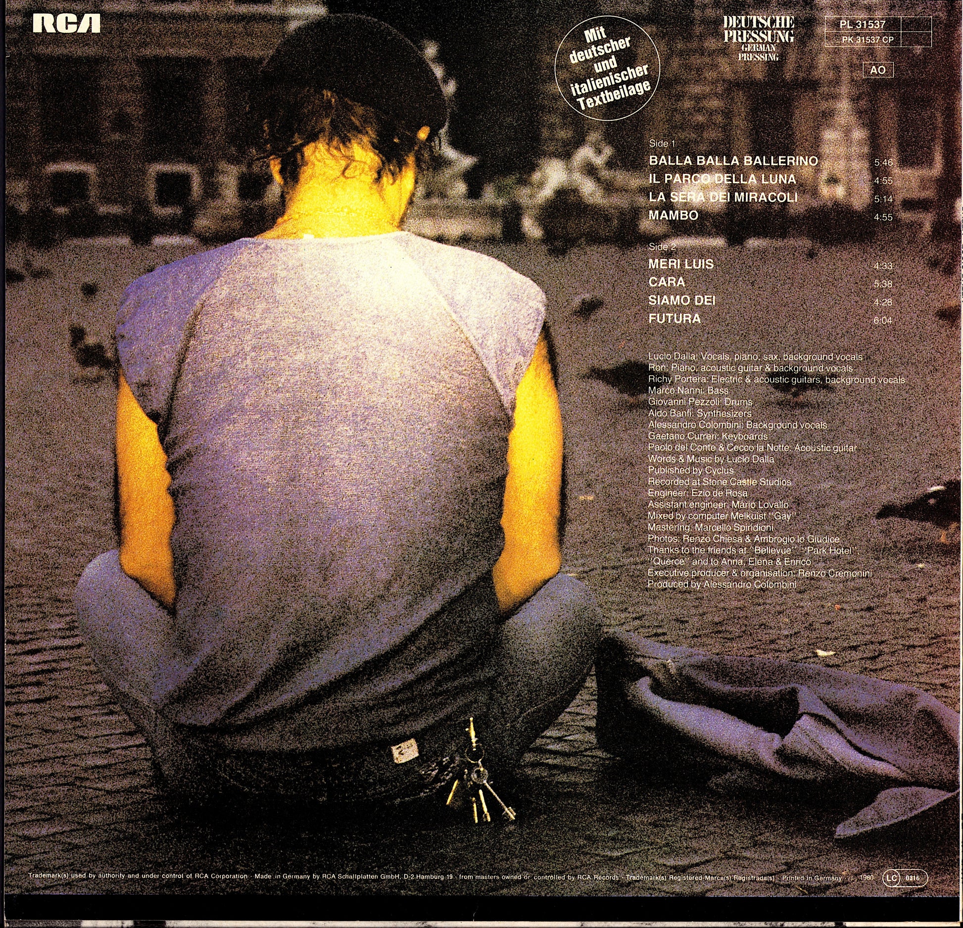 Lucio Dalla – Dalla Vinyl LP