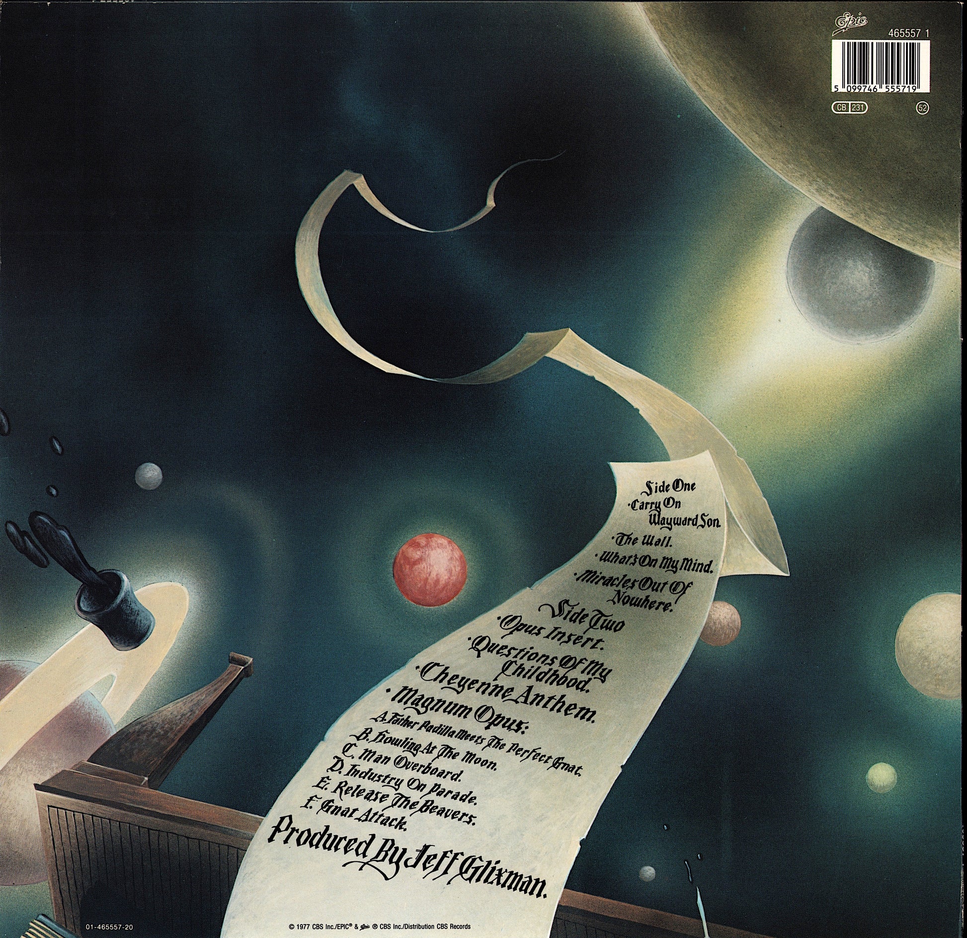 Kansas - Point Of Know Return Vinyl LP