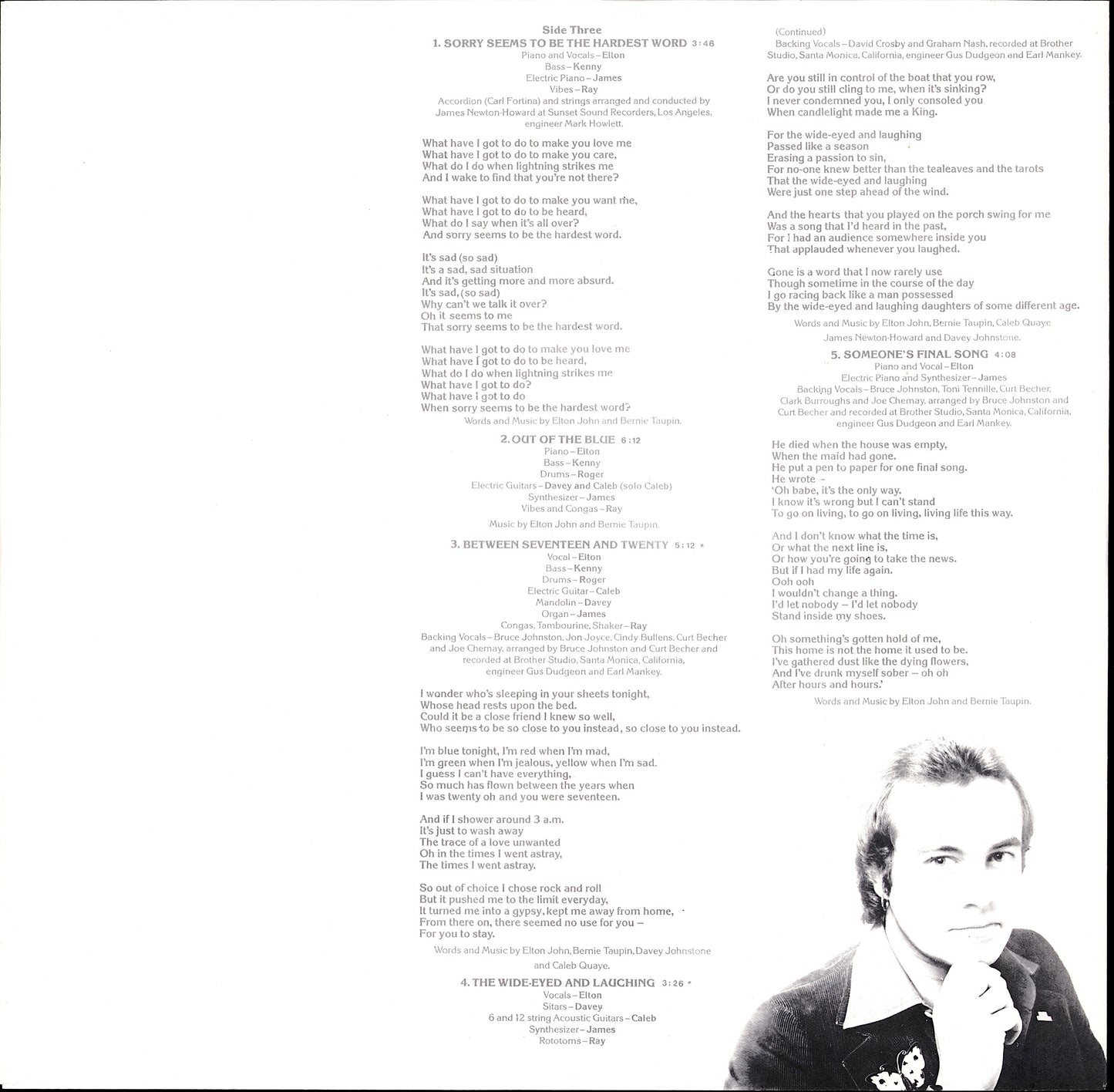 Elton John ‎- Blue Moves Vinyl 2LP Kopie