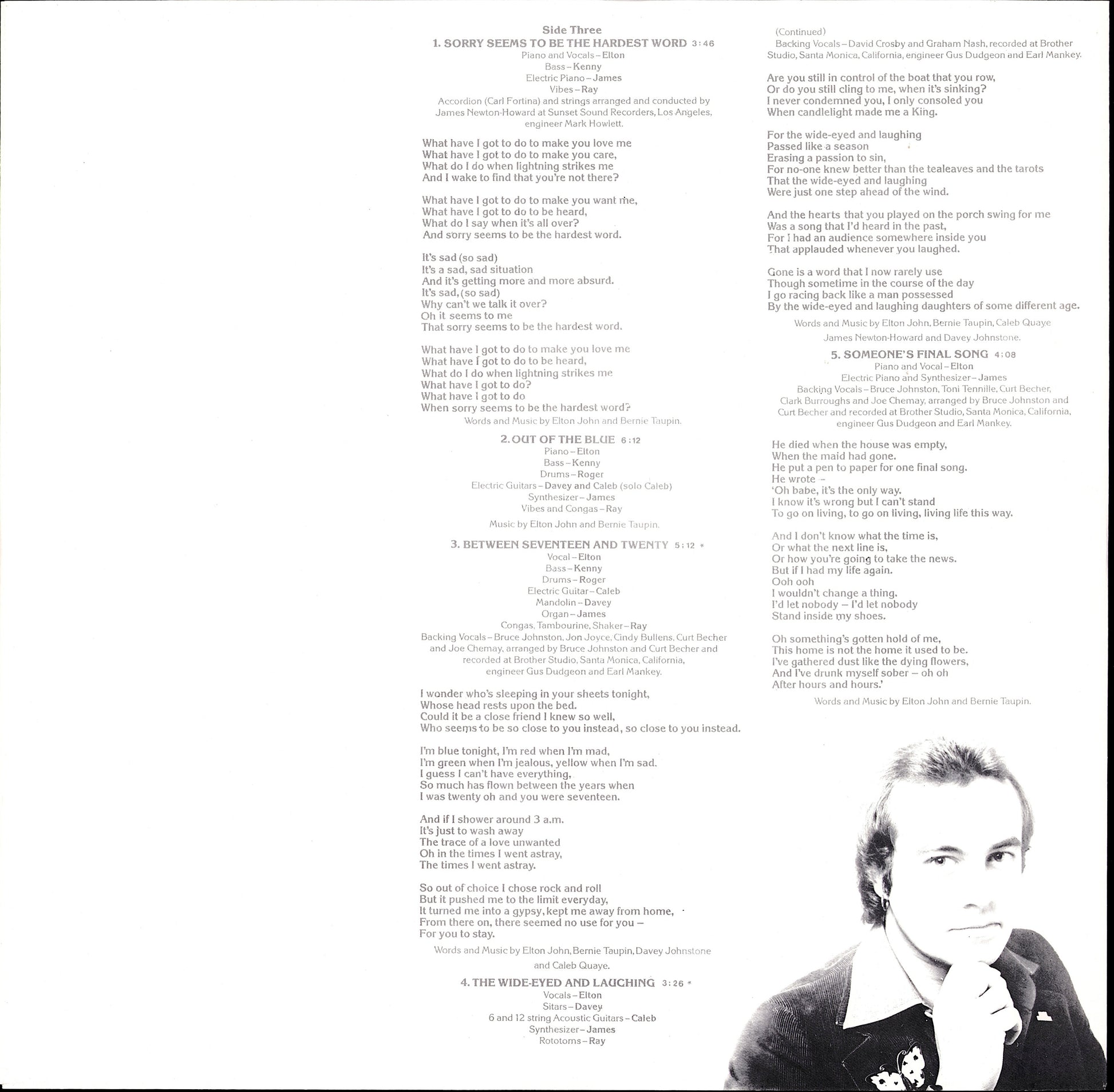 Elton John ‎- Blue Moves Vinyl 2LP Kopie