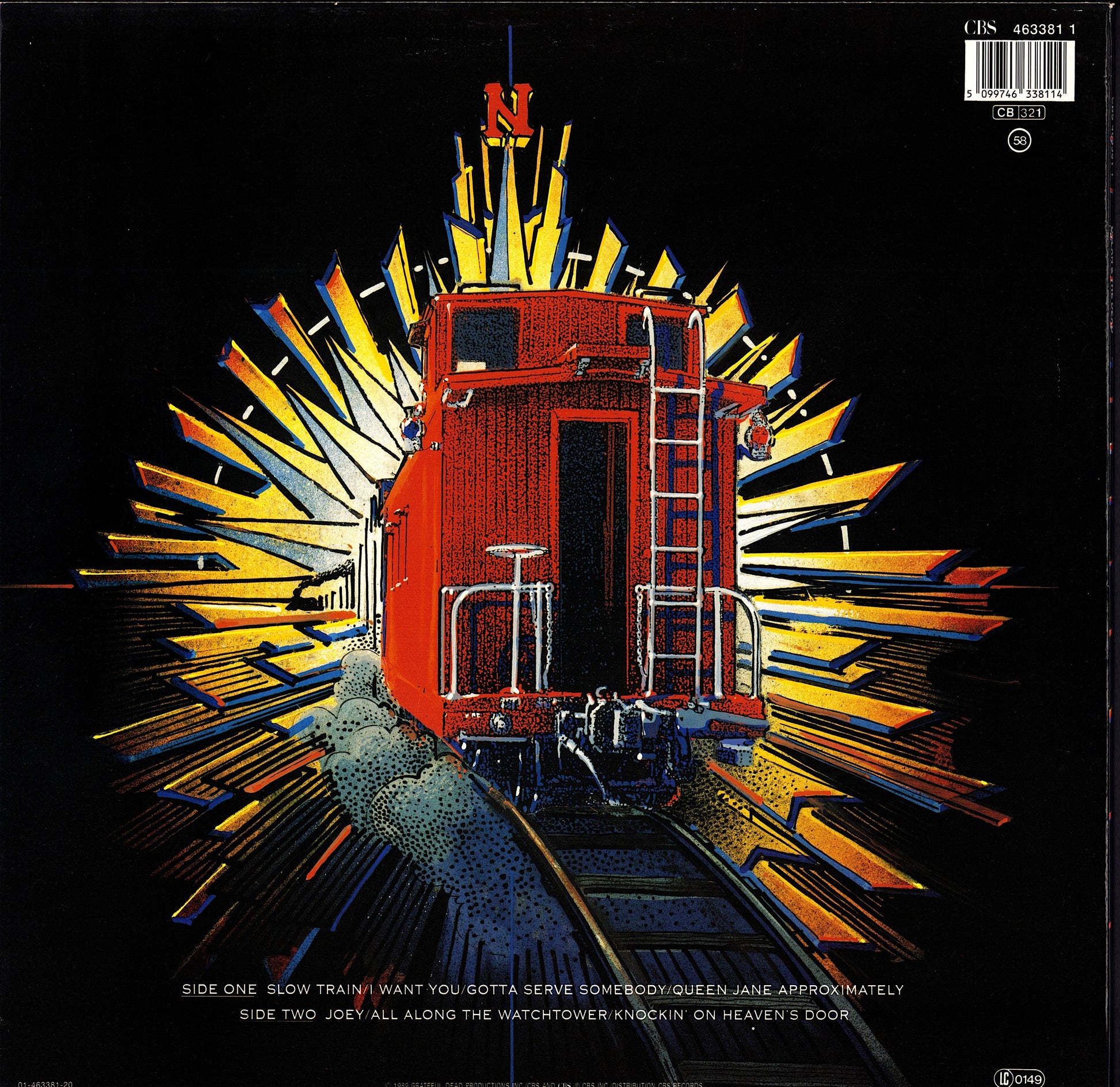 Dylan & The Dead ‎– Dylan & The Dead Vinyl LP