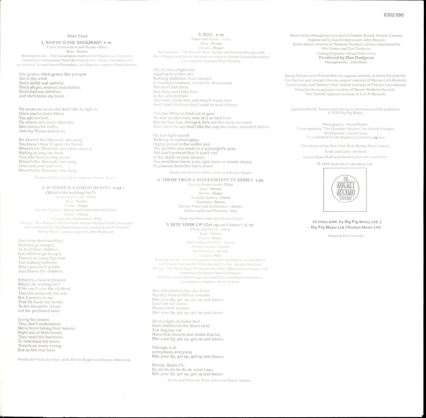 Elton John ‎- Blue Moves Vinyl 2LP Kopie