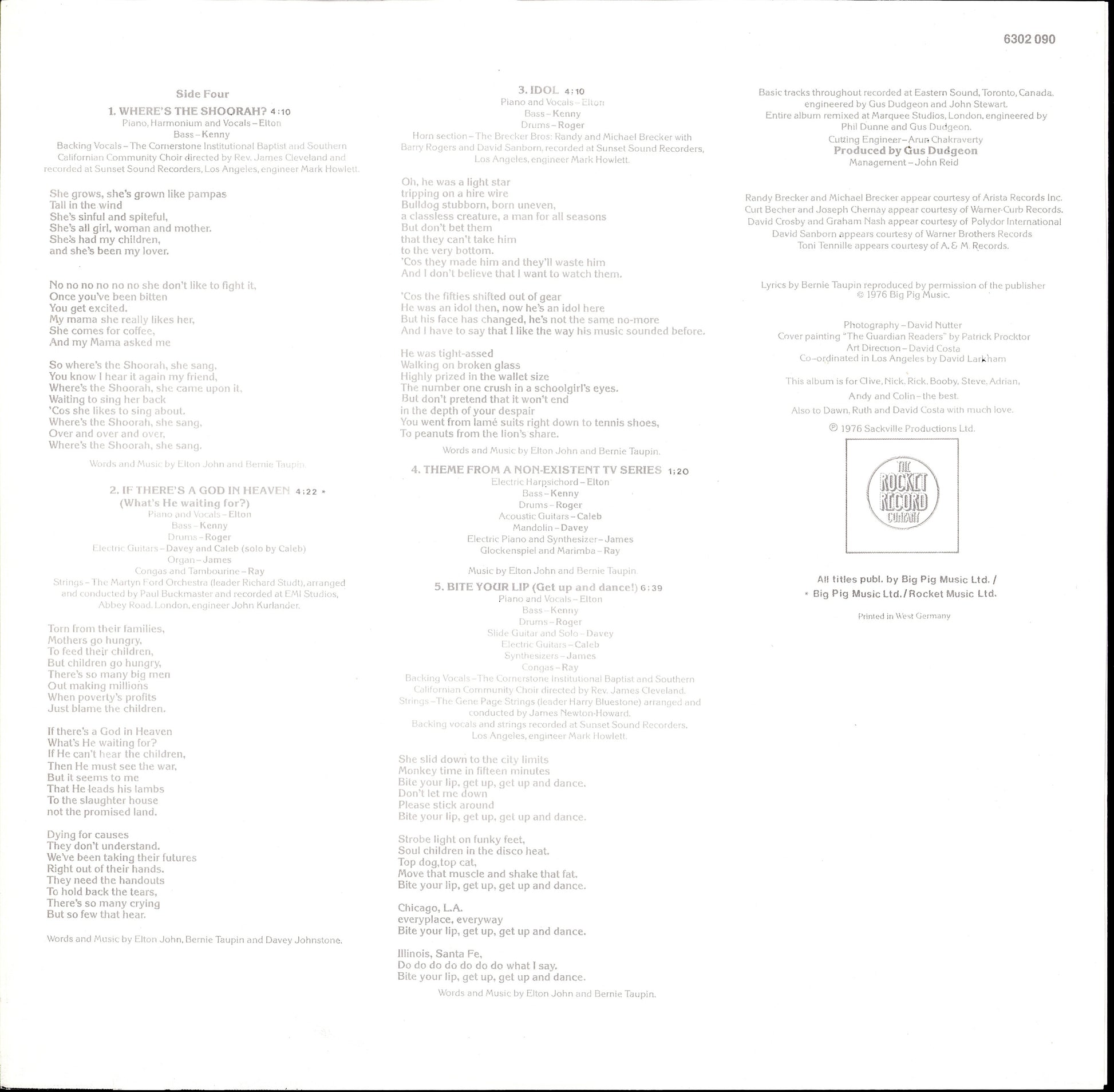 Elton John ‎- Blue Moves Vinyl 2LP Kopie