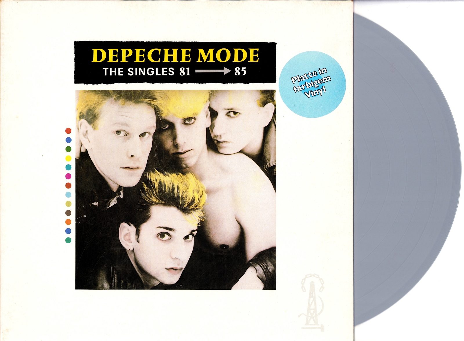 Depeche Mode ‎– The Singles 81 - 85 Grey Vinyl LP