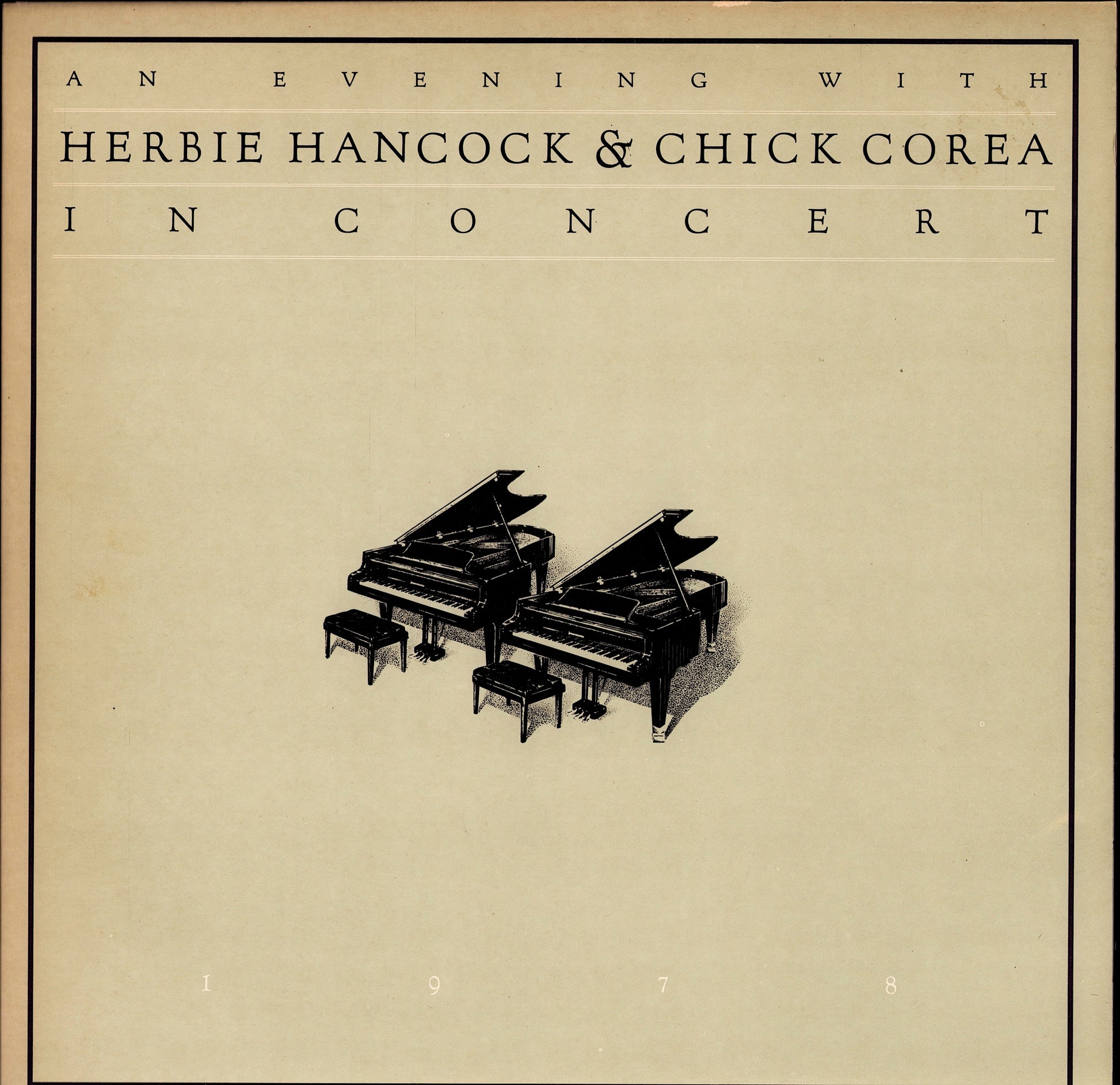 Herbie Hancock & Chick Corea – An Evening With Herbie Hancock & Chick Corea In Concert Vinyl 2LP Kopie