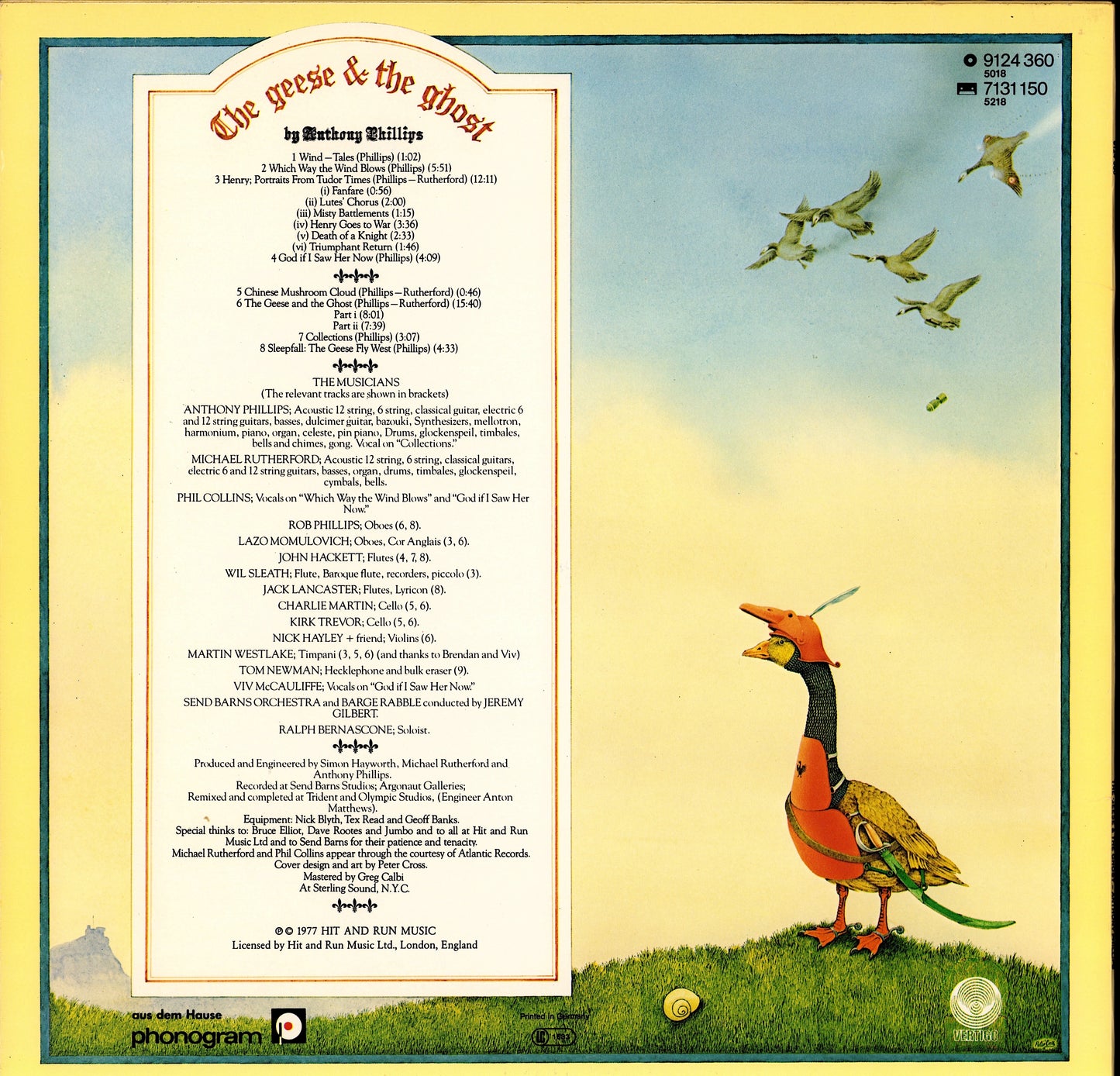 Anthony Phillips – The Geese & The Ghost Vinyl LP