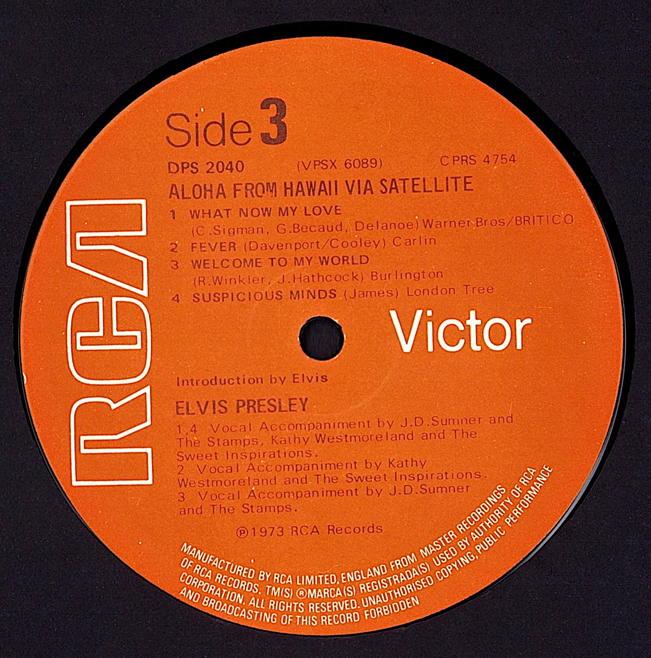 Elvis - Aloha From Hawaii Via Satellite Vinyl 2LP