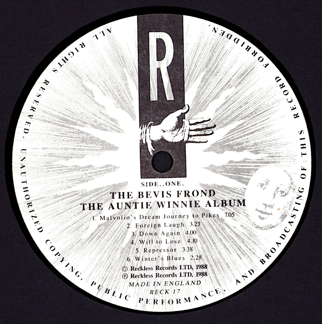 The Bevis Frond – The Auntie Winnie Album Vinyl LP