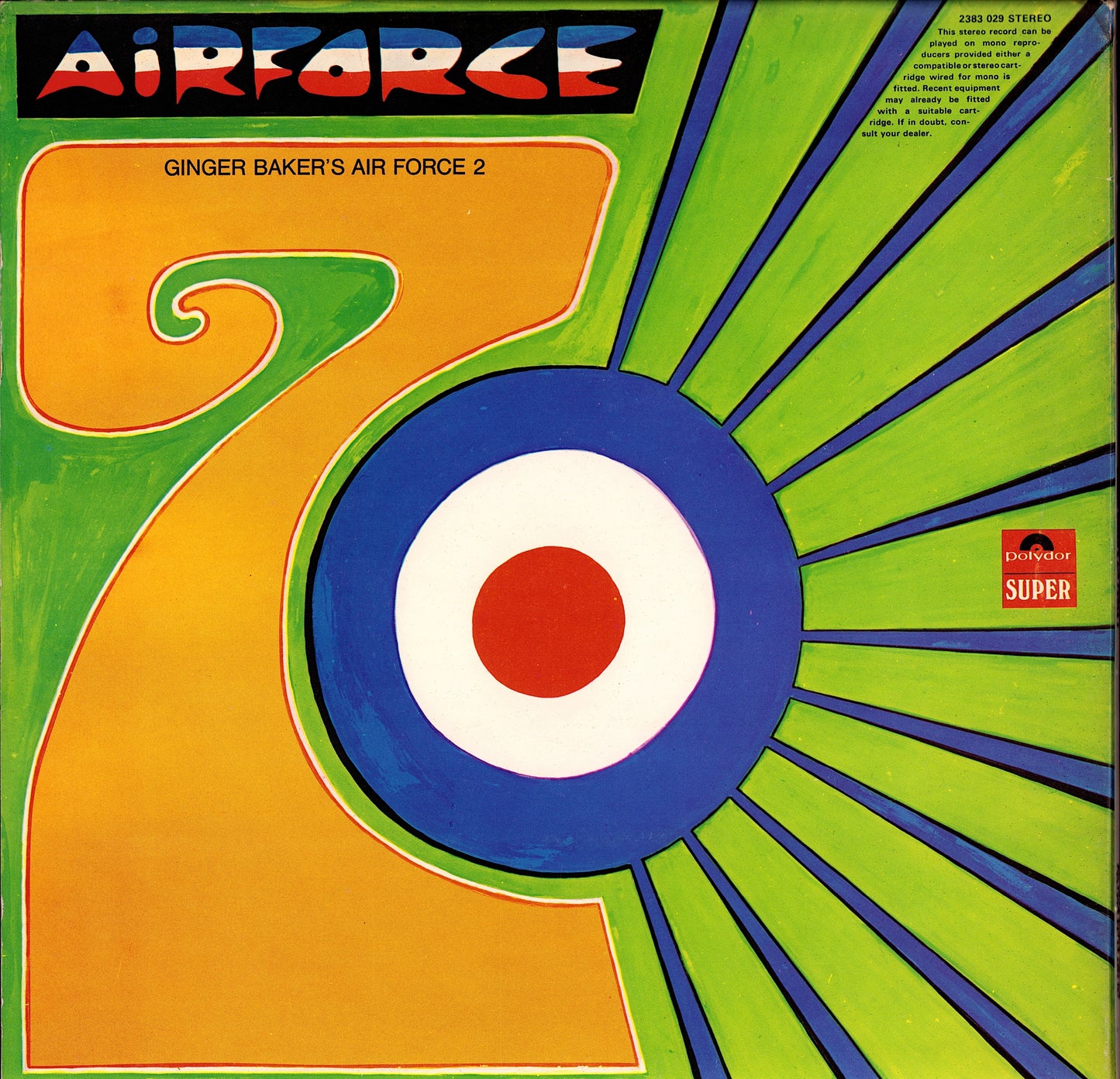 Ginger Baker's Air Force – Air Force 2 Vinyl LP