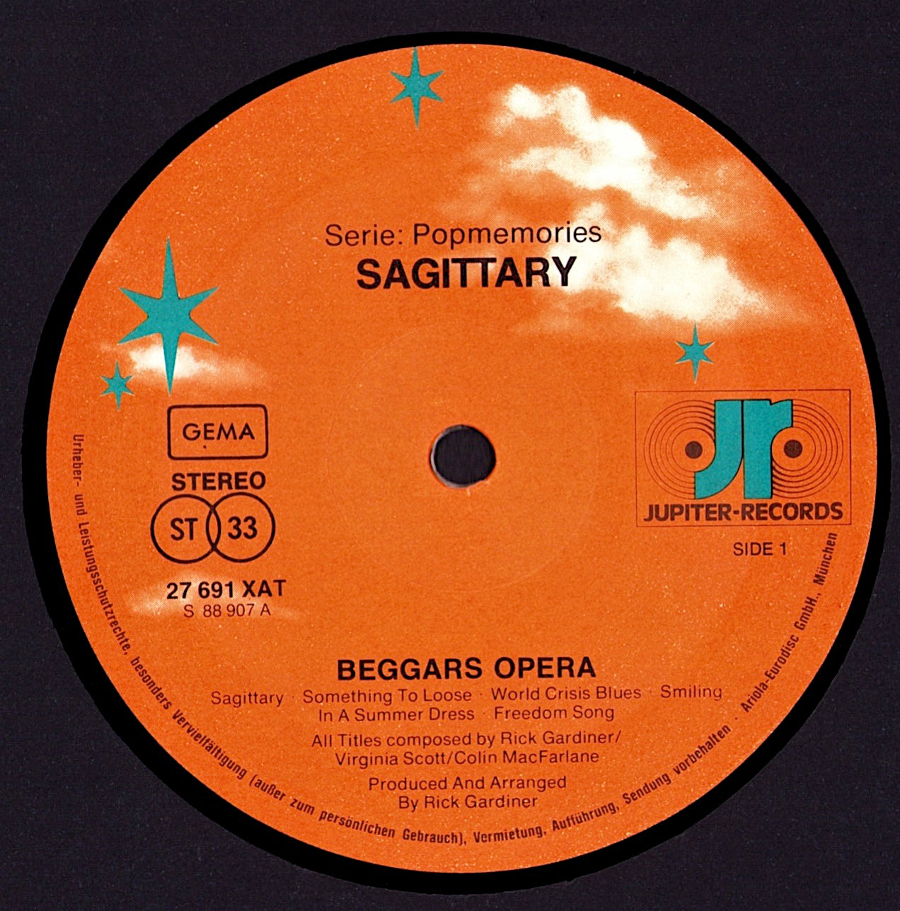 Beggars Opera - Act One Vinyl LP Kopie