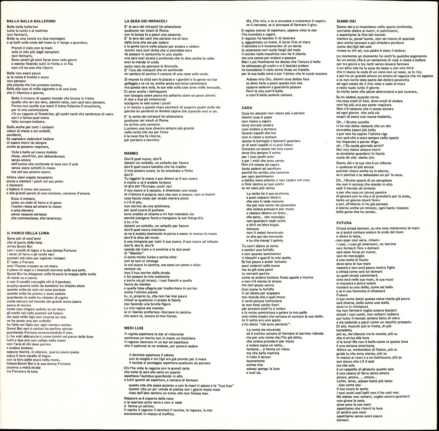 Lucio Dalla – Dalla Vinyl LP