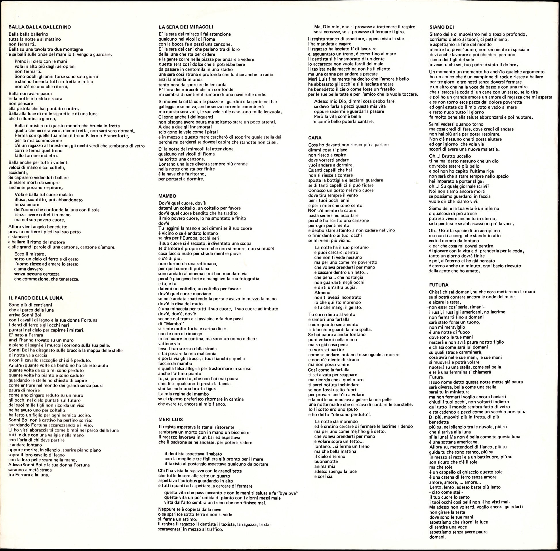 Lucio Dalla – Dalla Vinyl LP