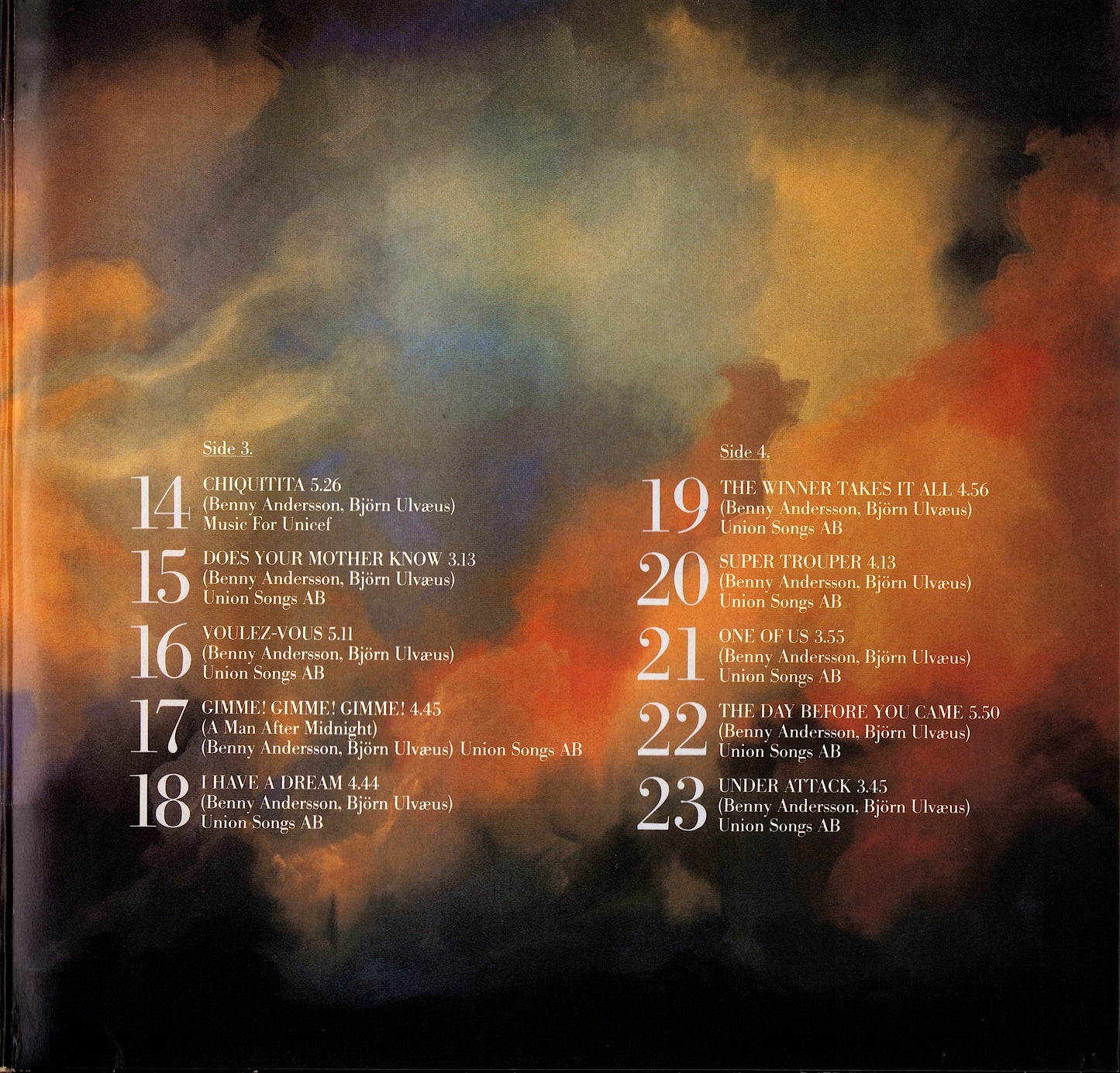 ABBA – The Singles The First Ten Years Vinyl 2LP