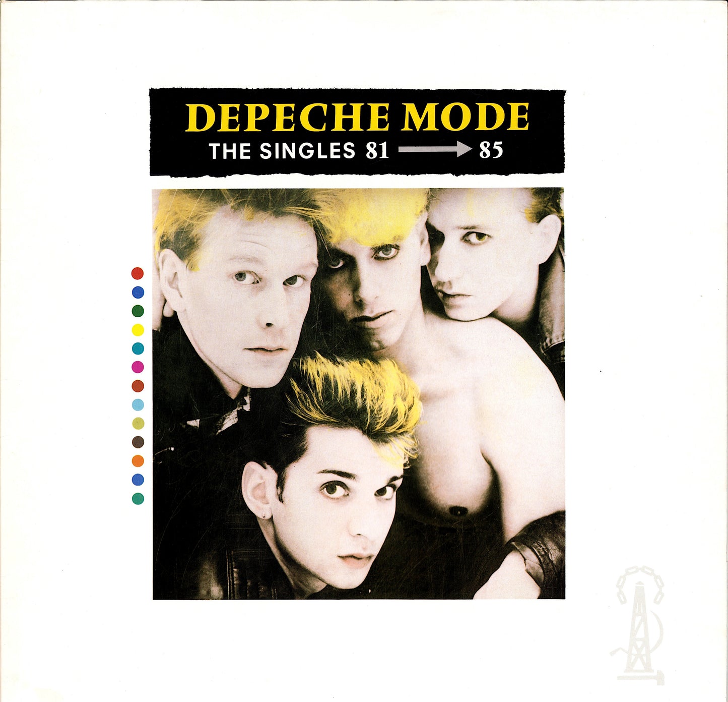 Depeche Mode ‎– The Singles 81 - 85 Grey Vinyl LP