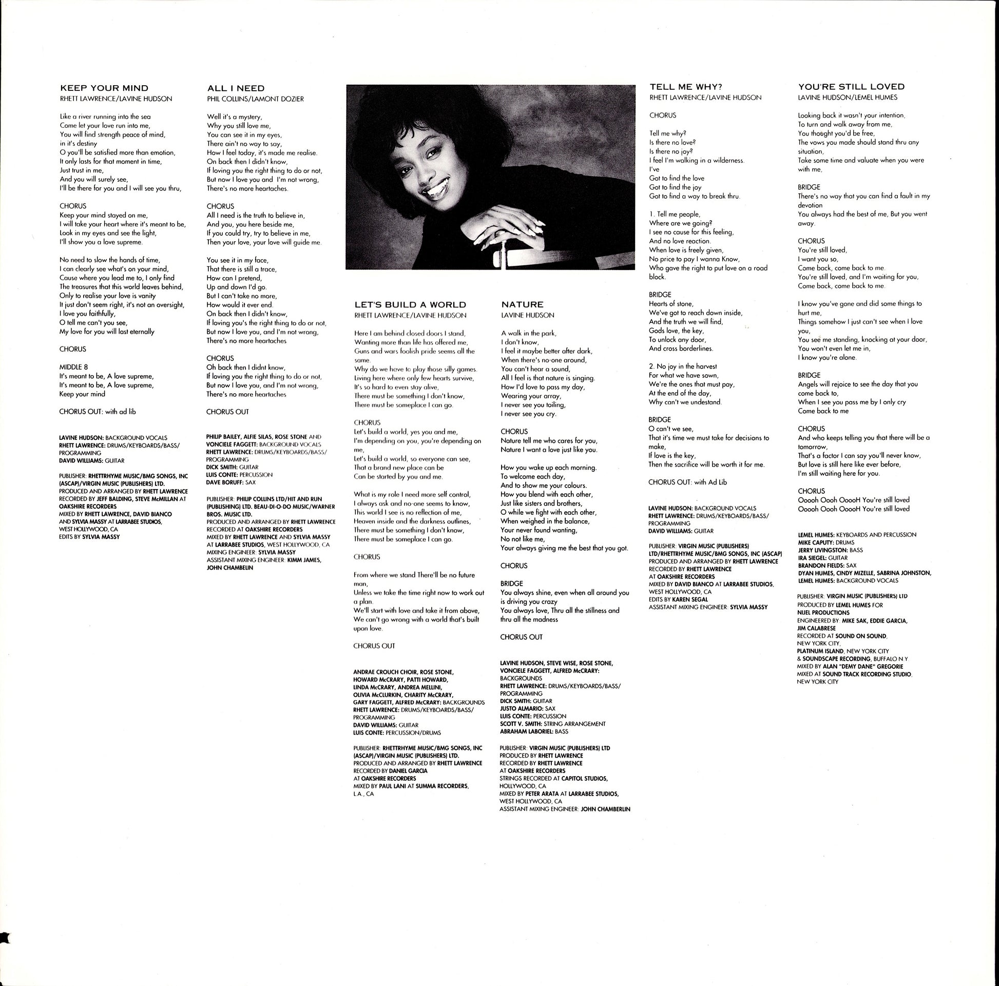 Lavine Hudson – Between Two Worlds Vinyl LP