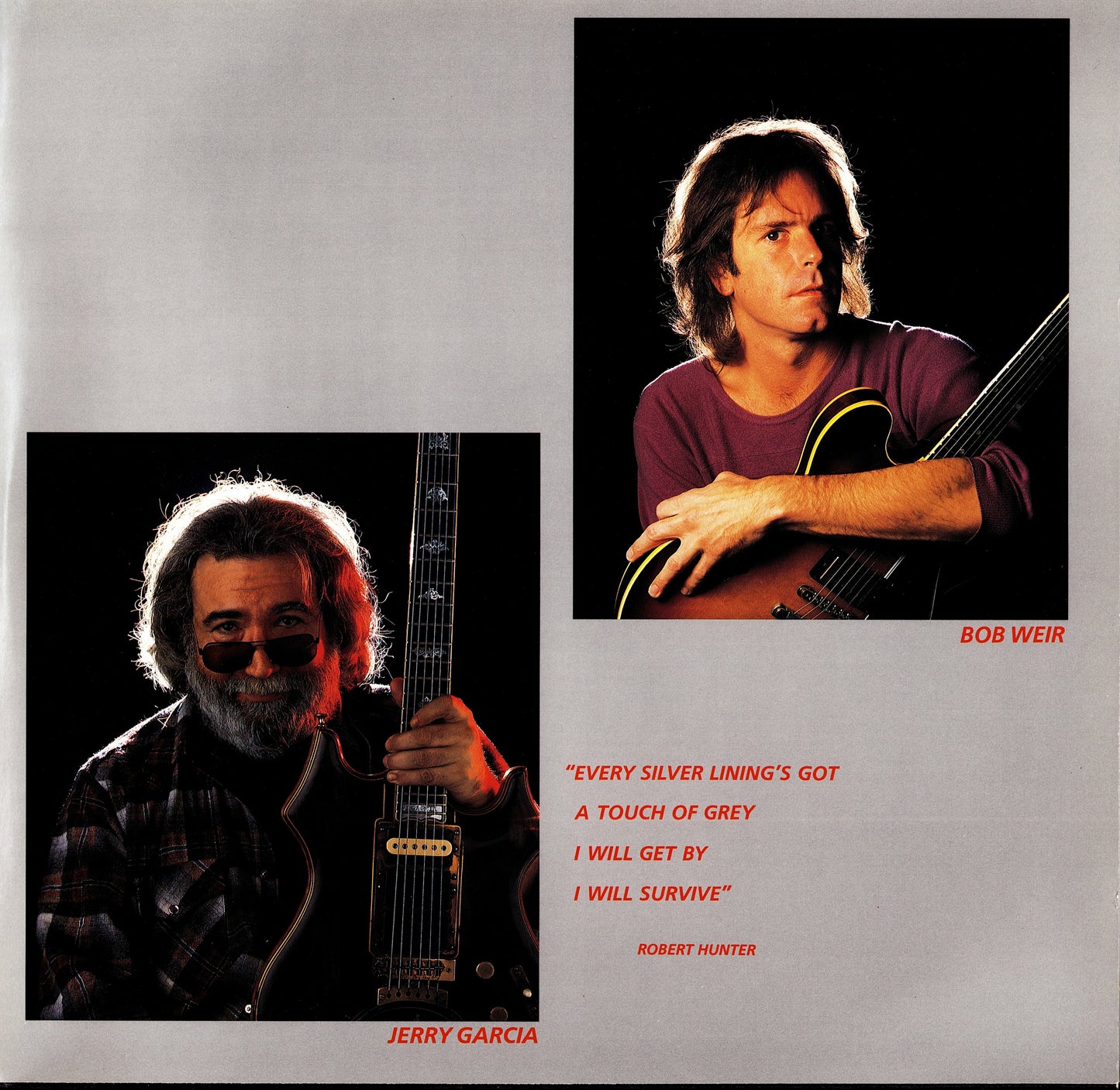 Grateful Dead - From The Mars Hotel White Vinyl LP Kopie