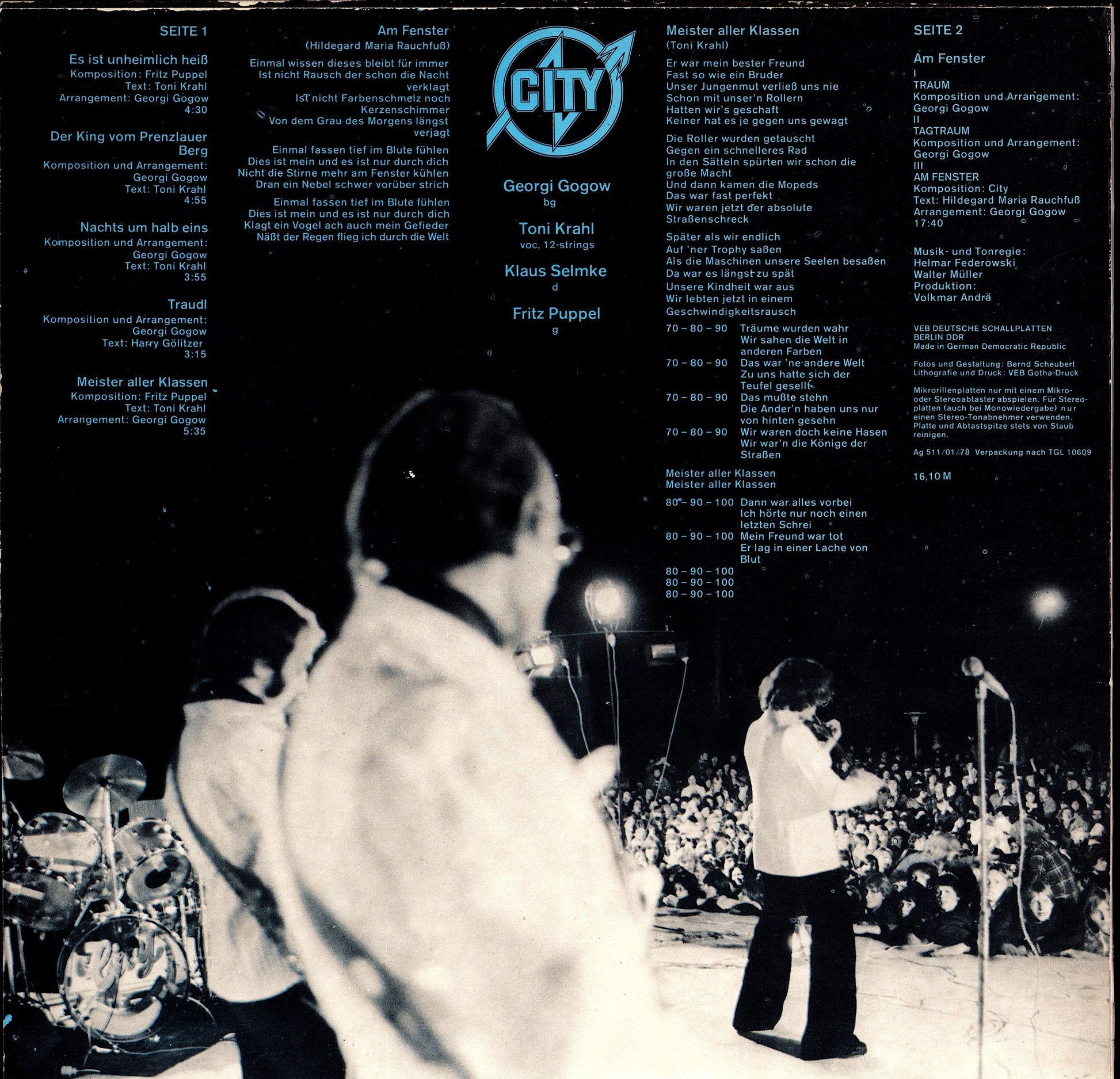 City - Am Fenster Vinyl LP