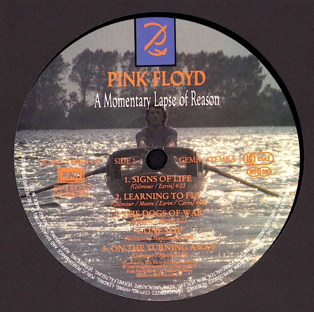 Pink Floyd - A Momentary Lapse Of Reason Vinyl LP Kopie