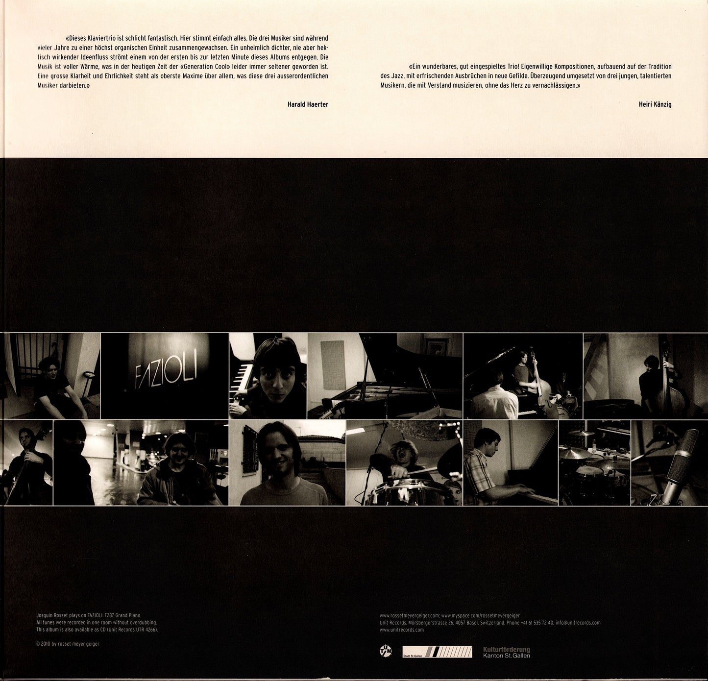 Rosset Meyer Geiger – What Happened Vinyl 2LP