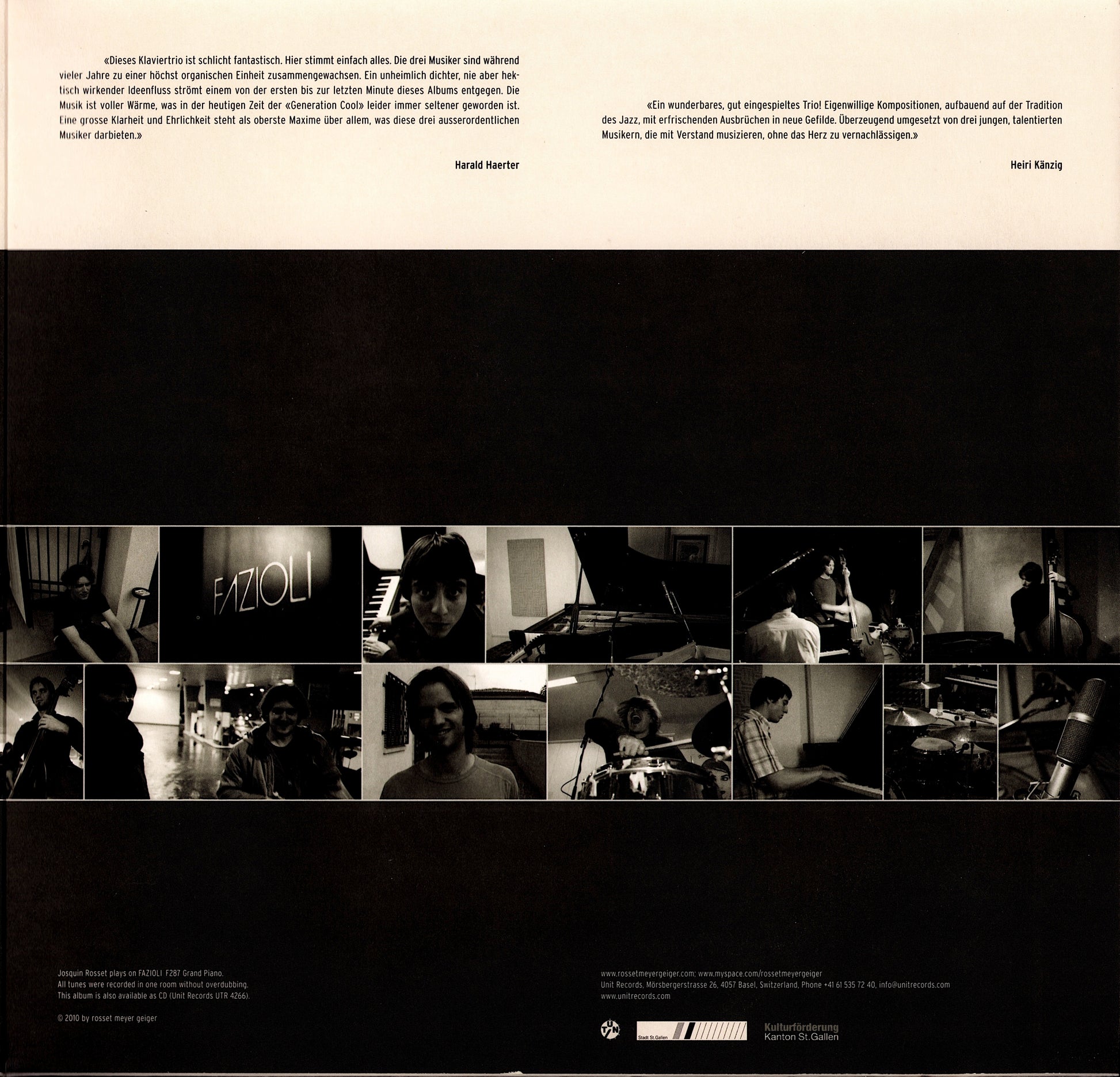 Rosset Meyer Geiger – What Happened Vinyl 2LP