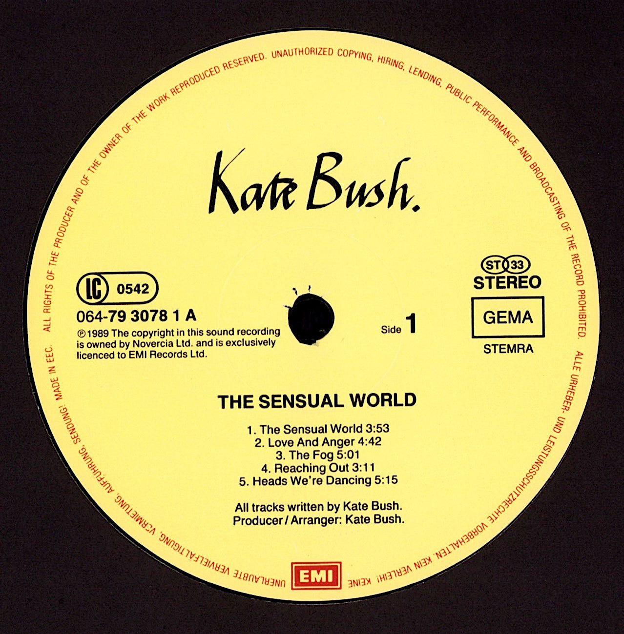 Kate Bush - Hounds Of Love Vinyl LP Kopie