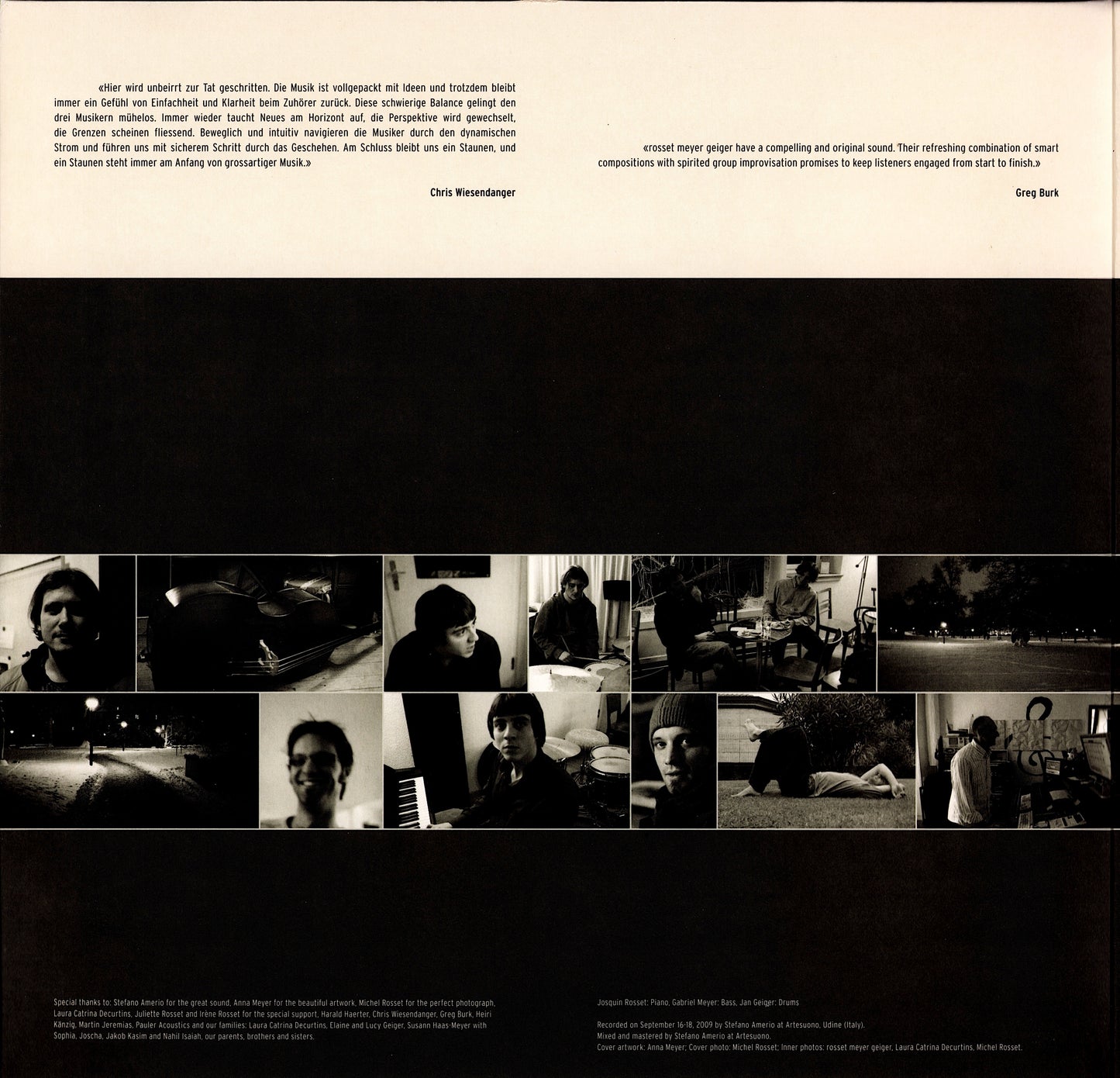 Rosset Meyer Geiger – What Happened Vinyl 2LP