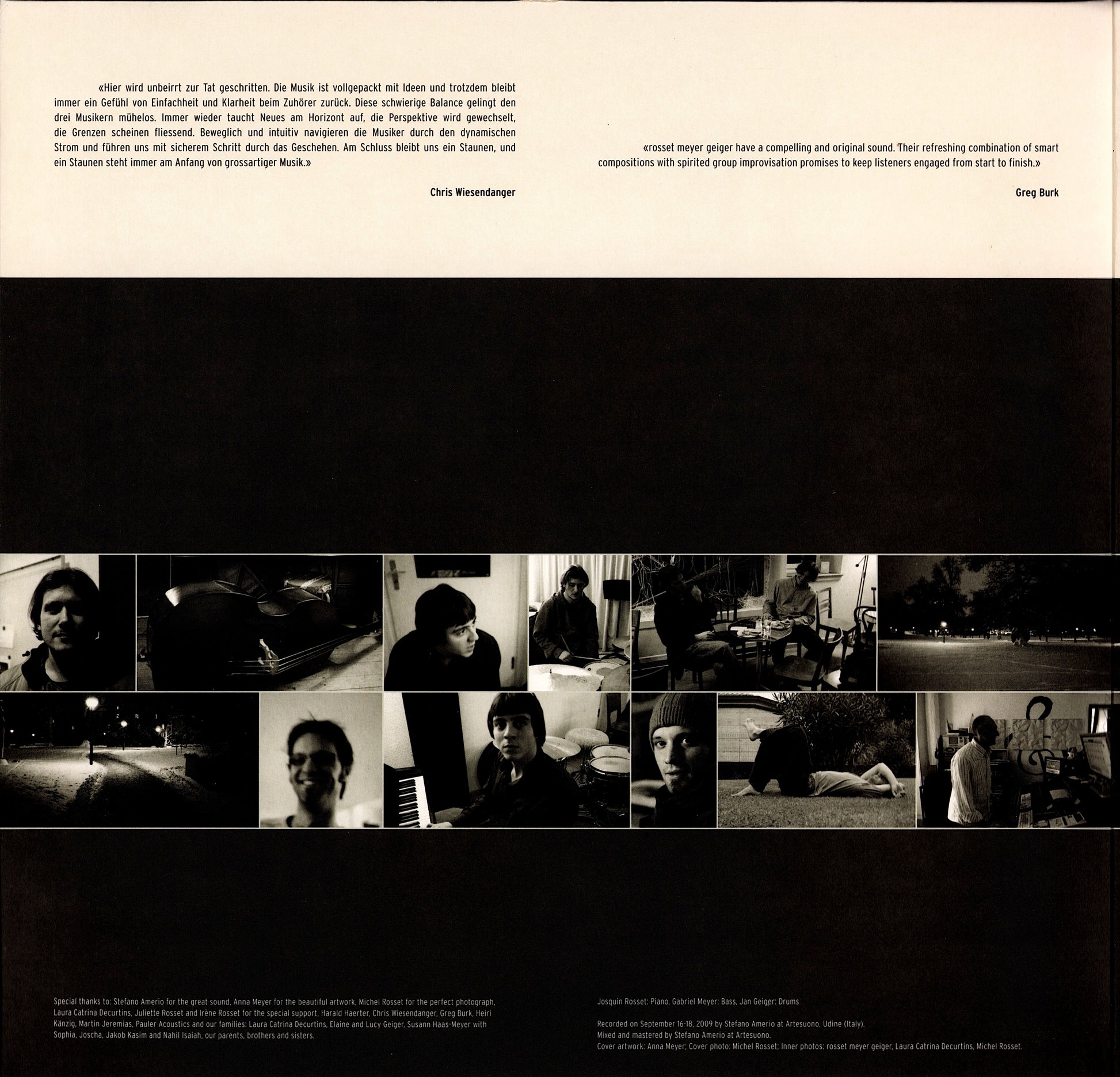 Rosset Meyer Geiger – What Happened Vinyl 2LP