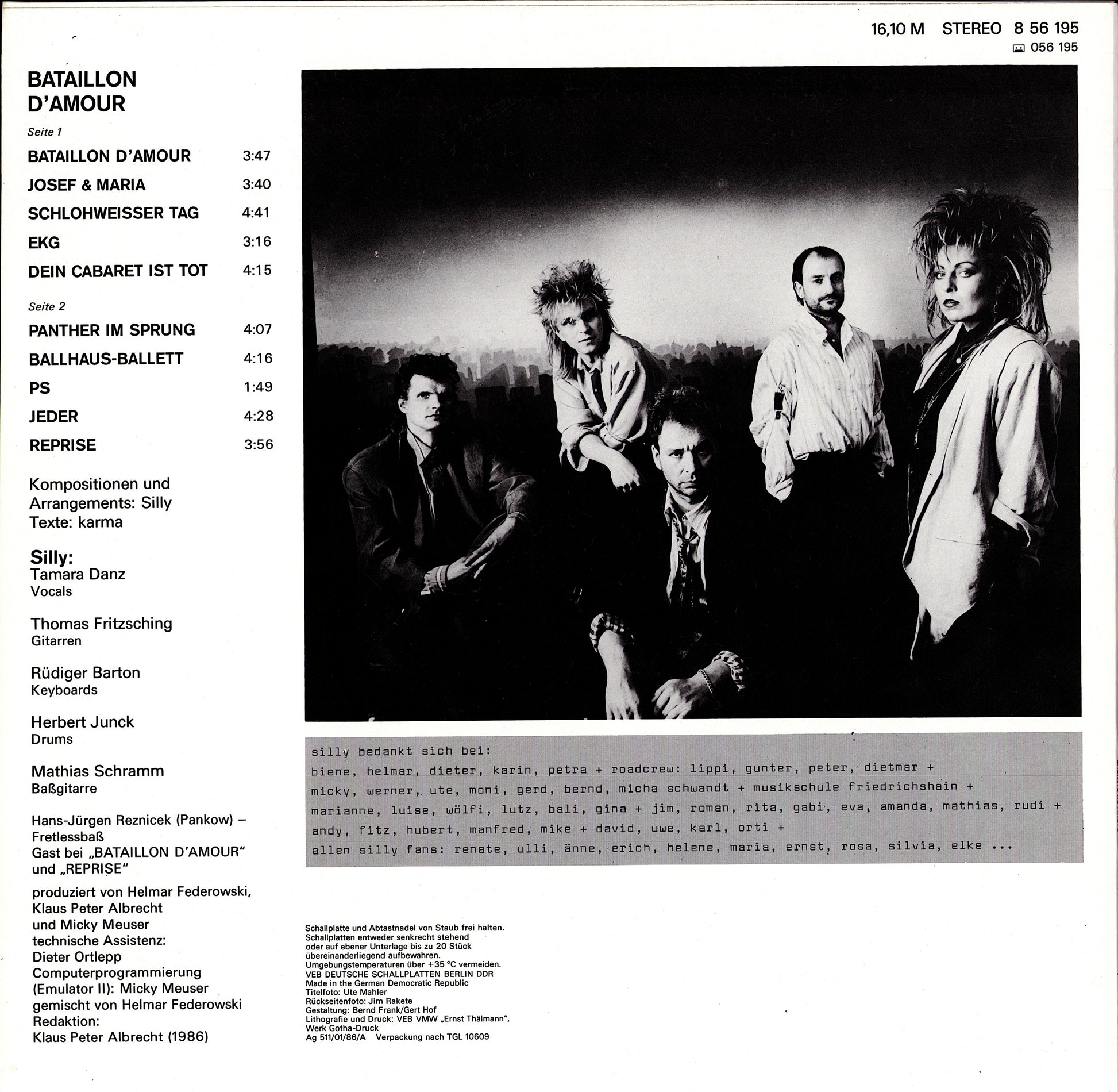 Silly – Bataillon D'Amour Vinyl LP