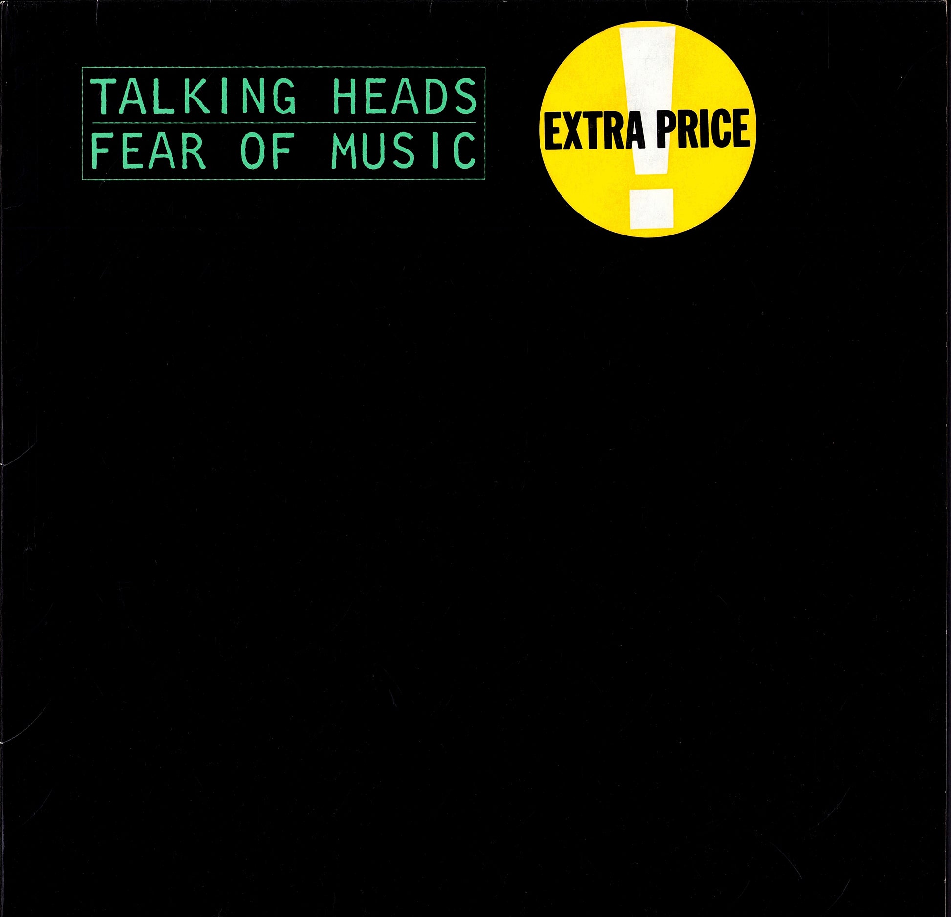 Talking Heads - Fear Of Music Vinyl LP Kopie