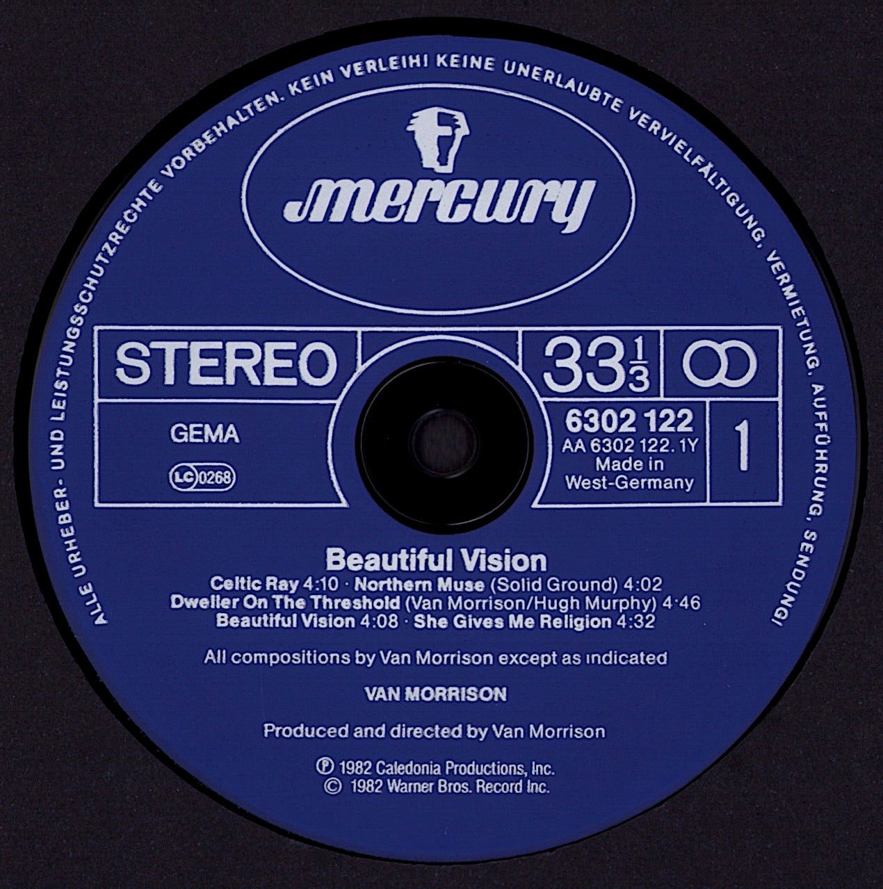 Van Morrison - Beautiful Vision Vinyl LP