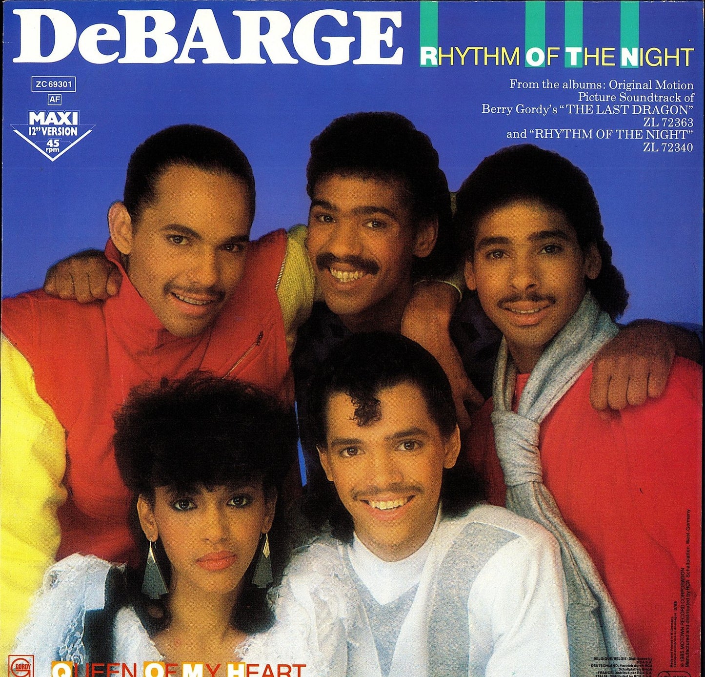 DeBarge – Rhythm Of The Night Vinyl 12" Kopie