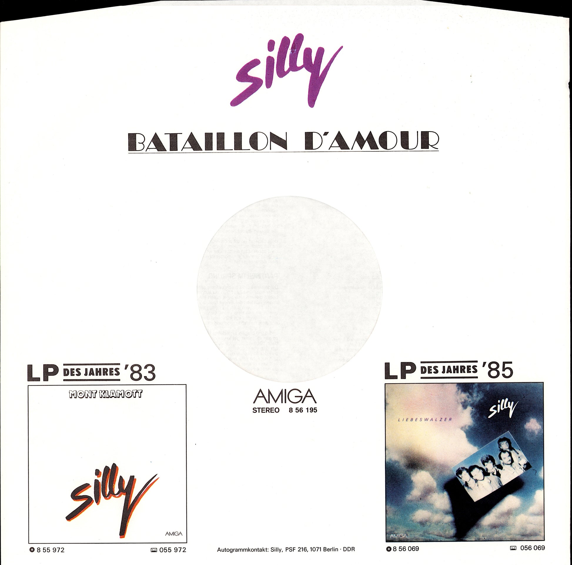 Silly – Bataillon D'Amour Vinyl LP